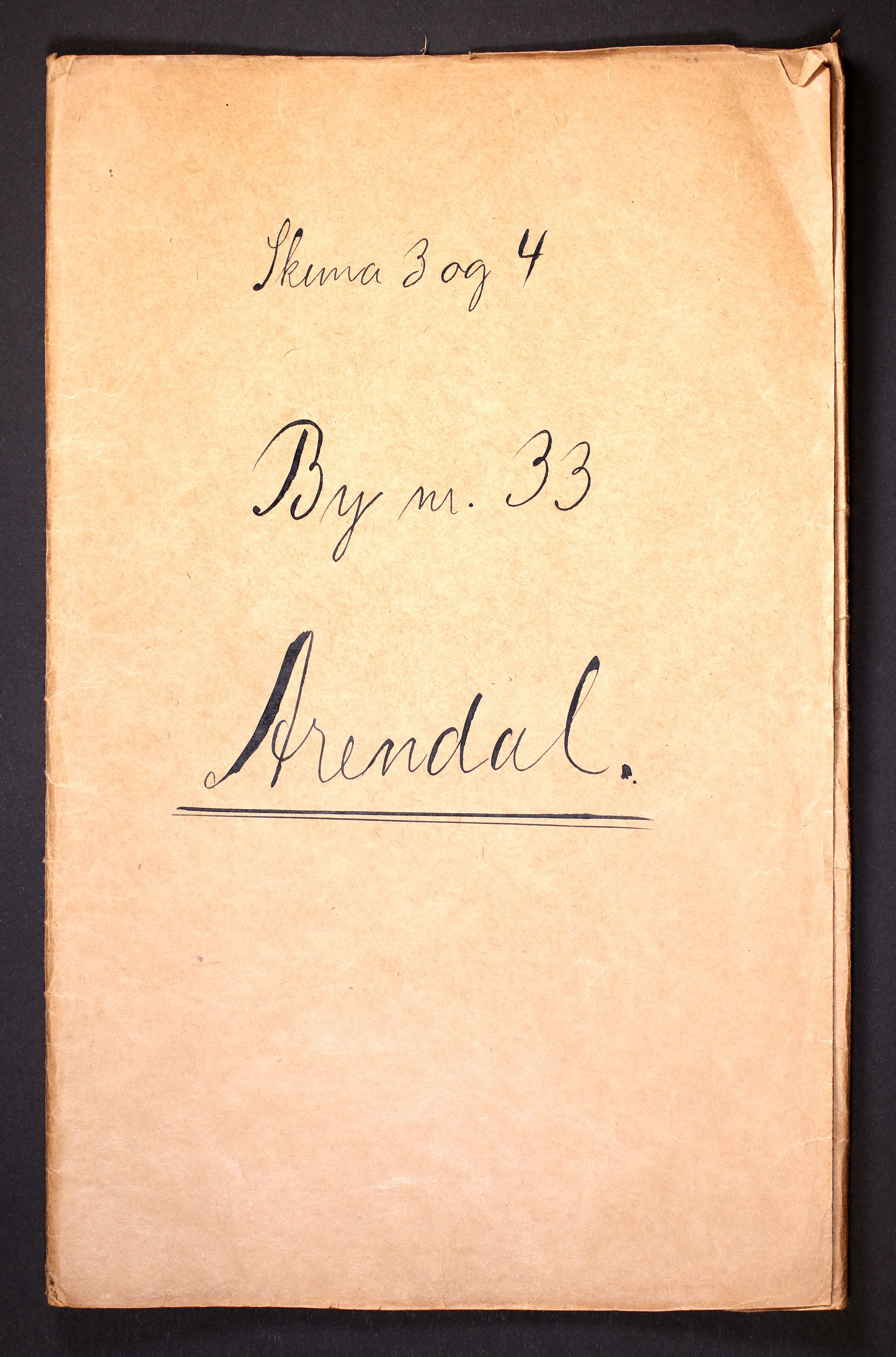 RA, Folketelling 1910 for 0903 Arendal kjøpstad, 1910, s. 1