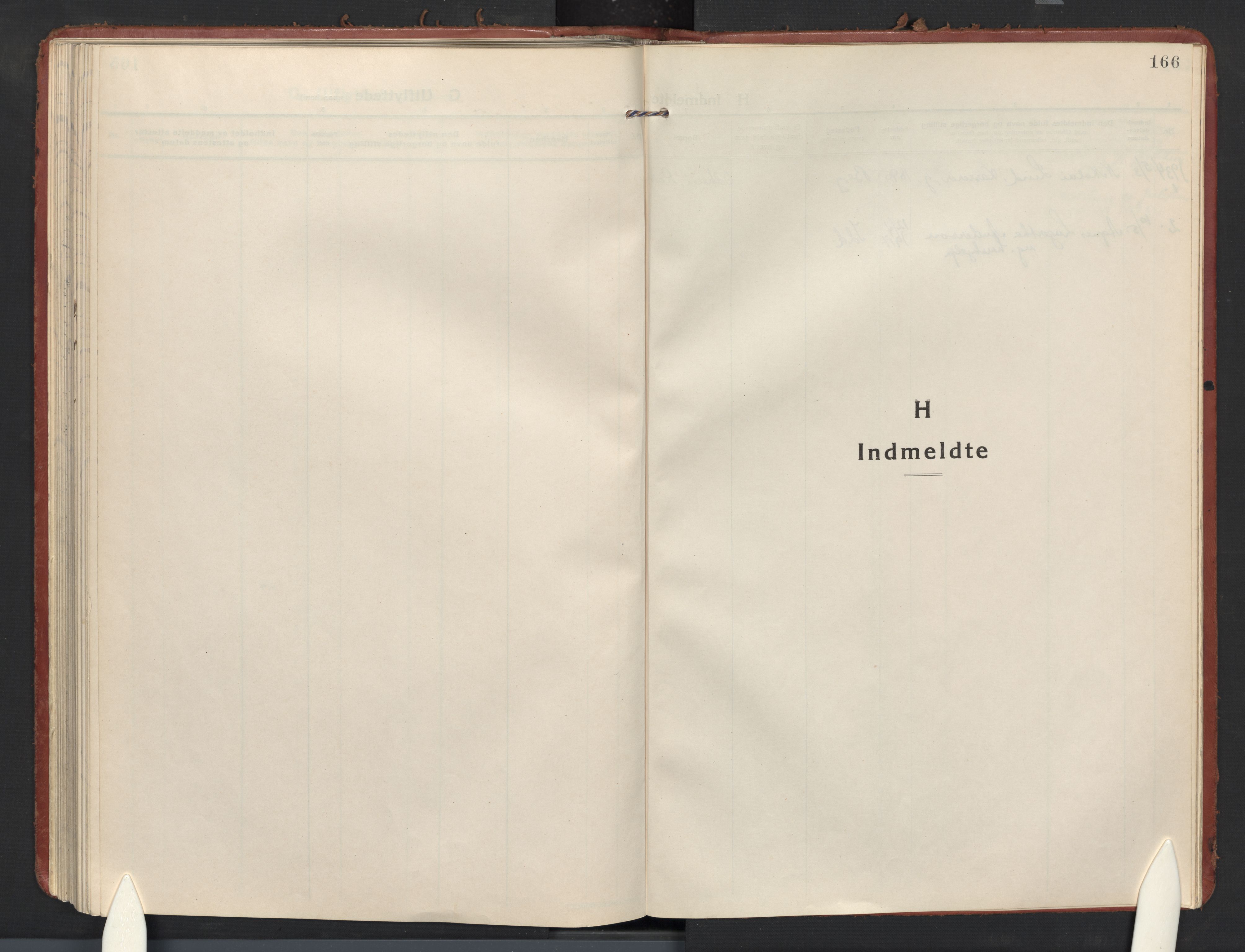Berg prestekontor Kirkebøker, AV/SAO-A-10902/F/Fc/L0004: Ministerialbok nr. III 4, 1917-1939, s. 166
