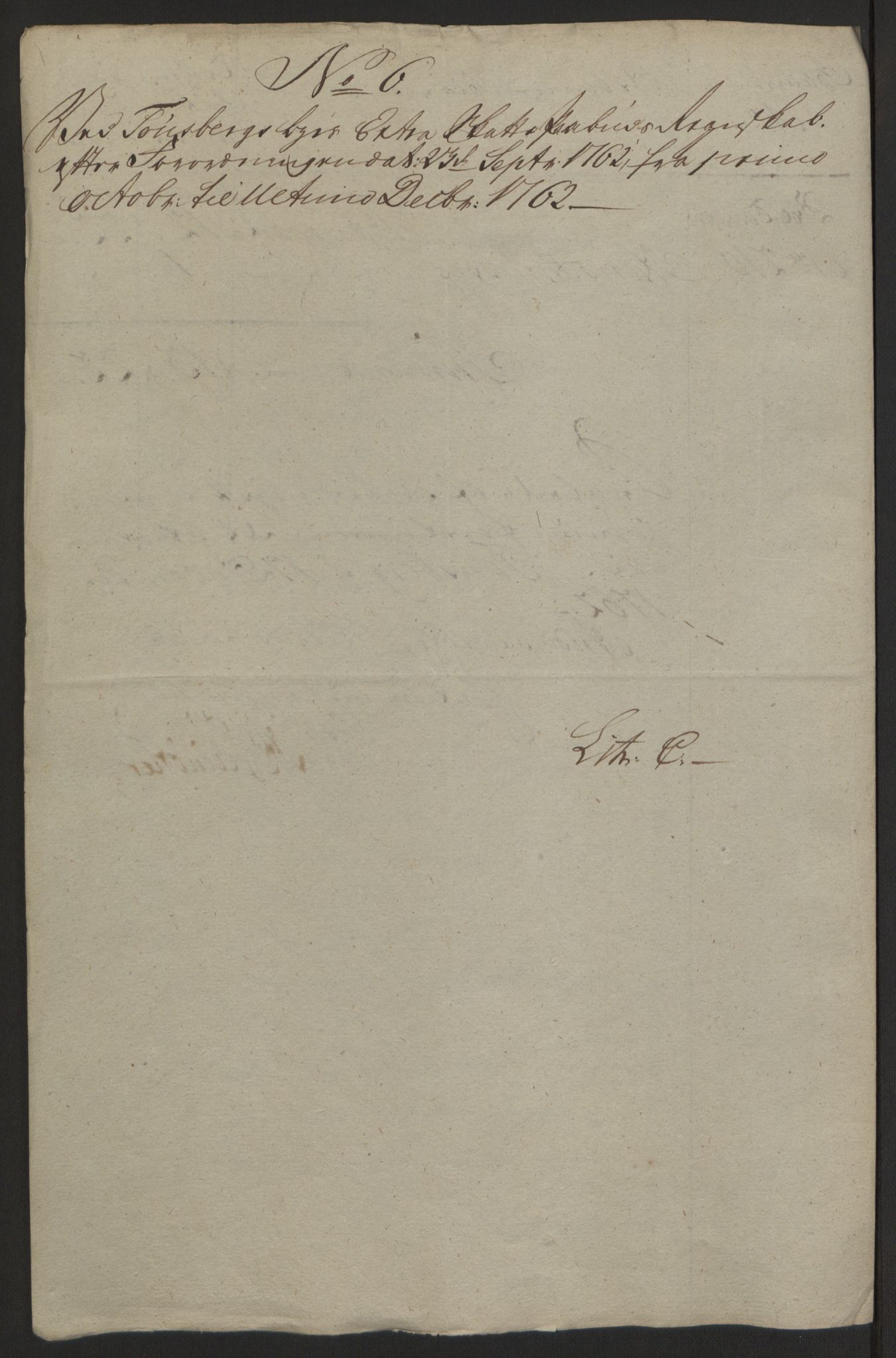 Rentekammeret inntil 1814, Reviderte regnskaper, Byregnskaper, AV/RA-EA-4066/R/Rh/L0162/0001: [H4] Kontribusjonsregnskap / Ekstraskatt, Tønsberg, 1762-1772, s. 43