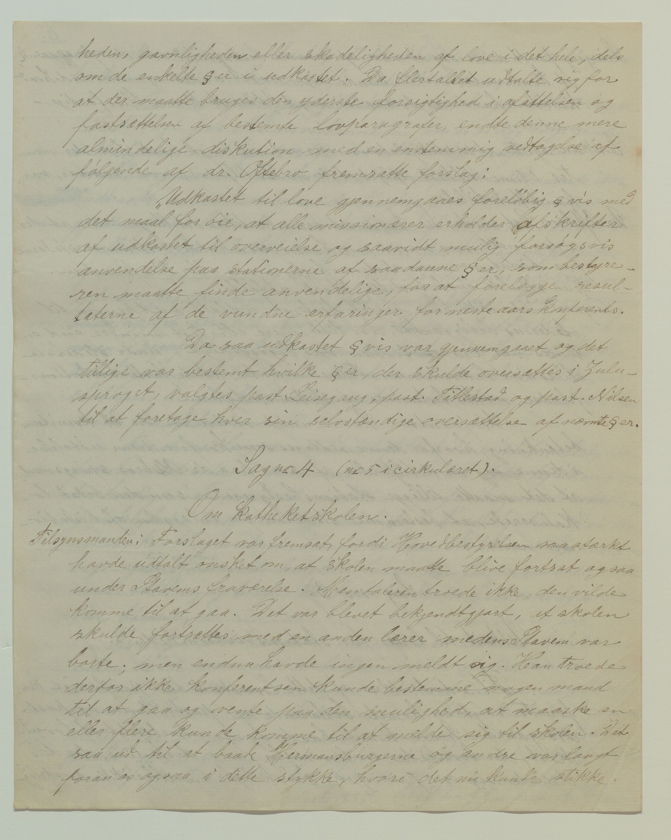 Det Norske Misjonsselskap - hovedadministrasjonen, VID/MA-A-1045/D/Da/Daa/L0036/0010: Konferansereferat og årsberetninger / Konferansereferat fra Sør-Afrika., 1885