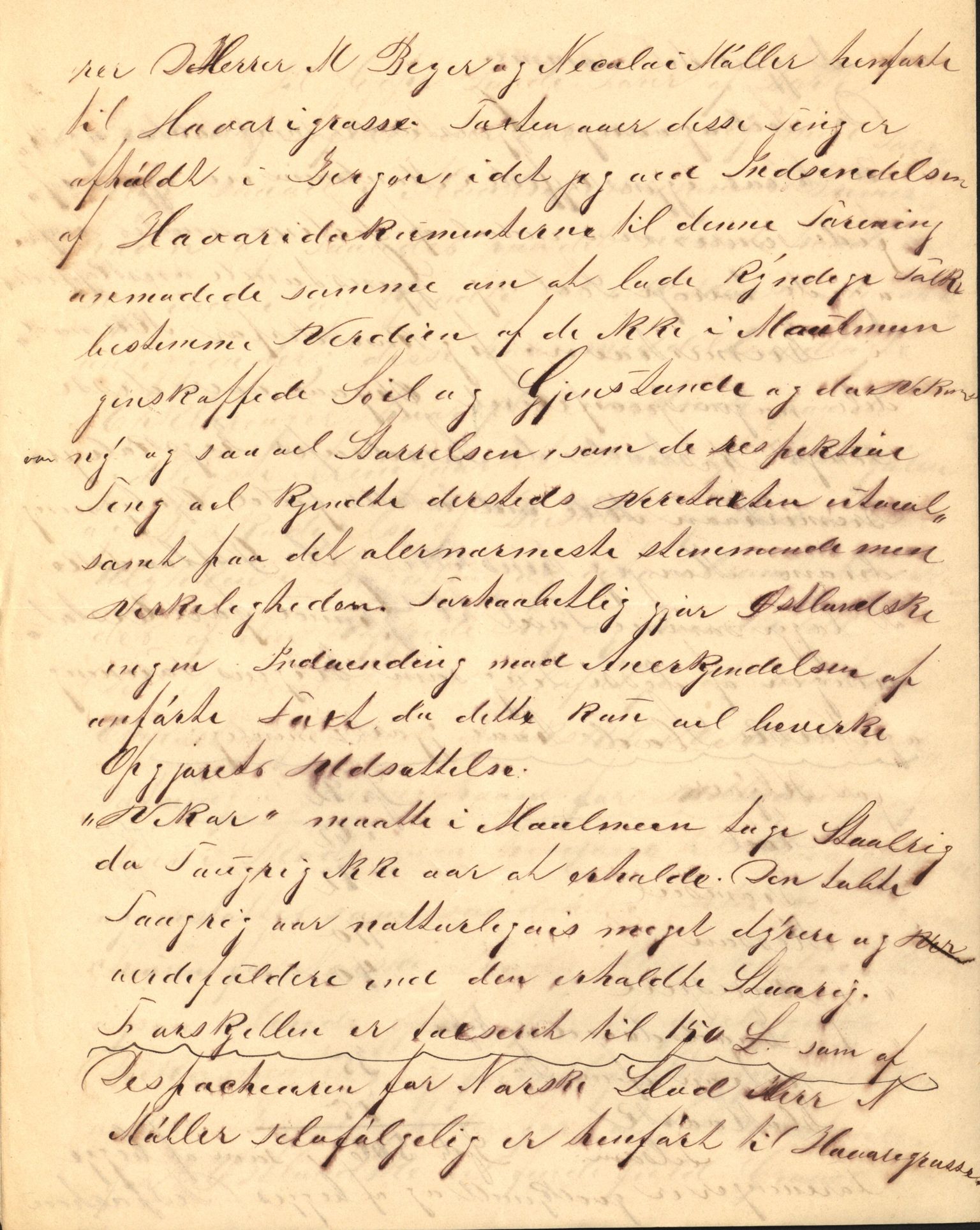 Pa 63 - Østlandske skibsassuranceforening, VEMU/A-1079/G/Ga/L0008/0023: Havaridokumenter / Vikar, 1876