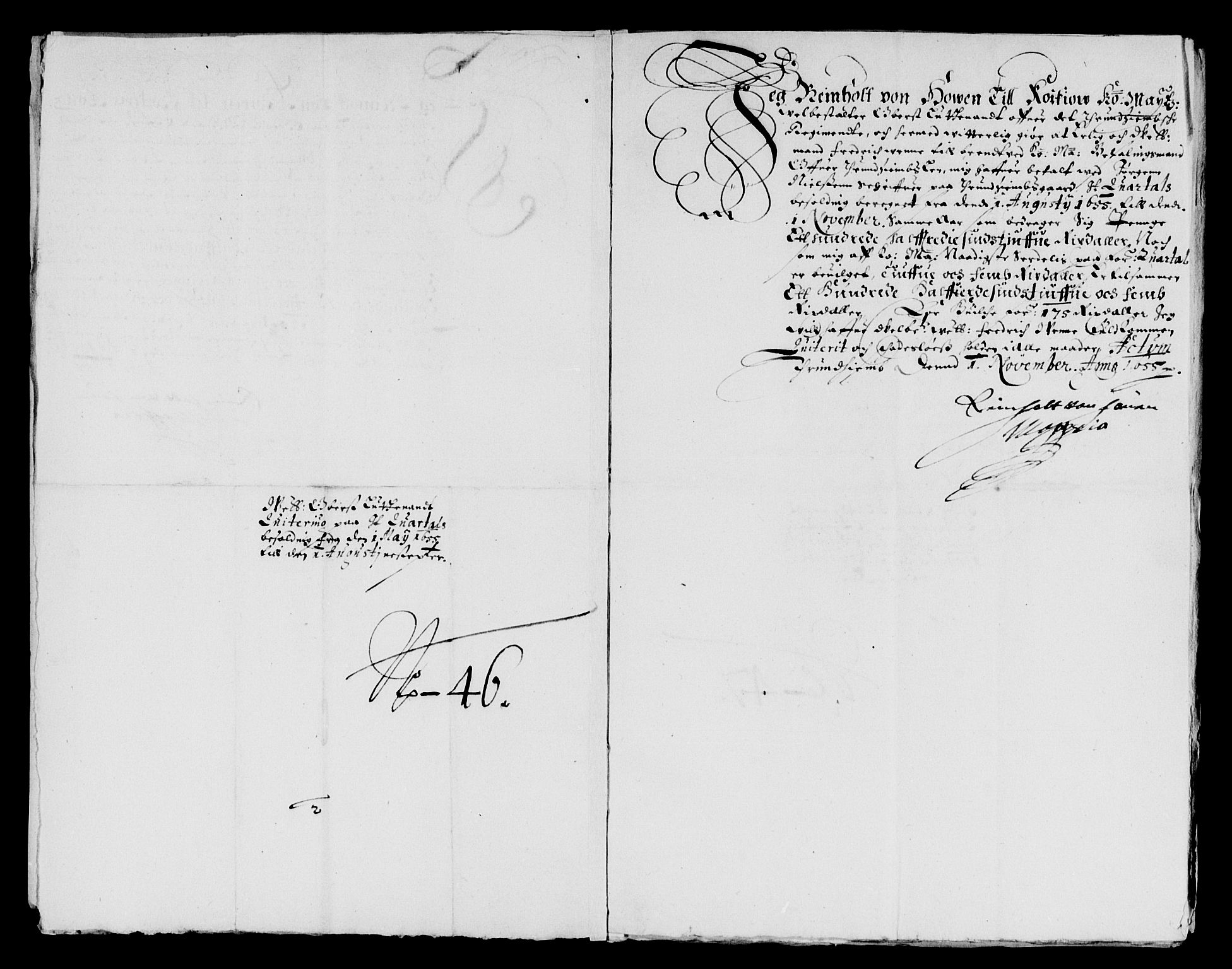 Rentekammeret inntil 1814, Reviderte regnskaper, Lensregnskaper, AV/RA-EA-5023/R/Rb/Rbw/L0124: Trondheim len, 1642-1656