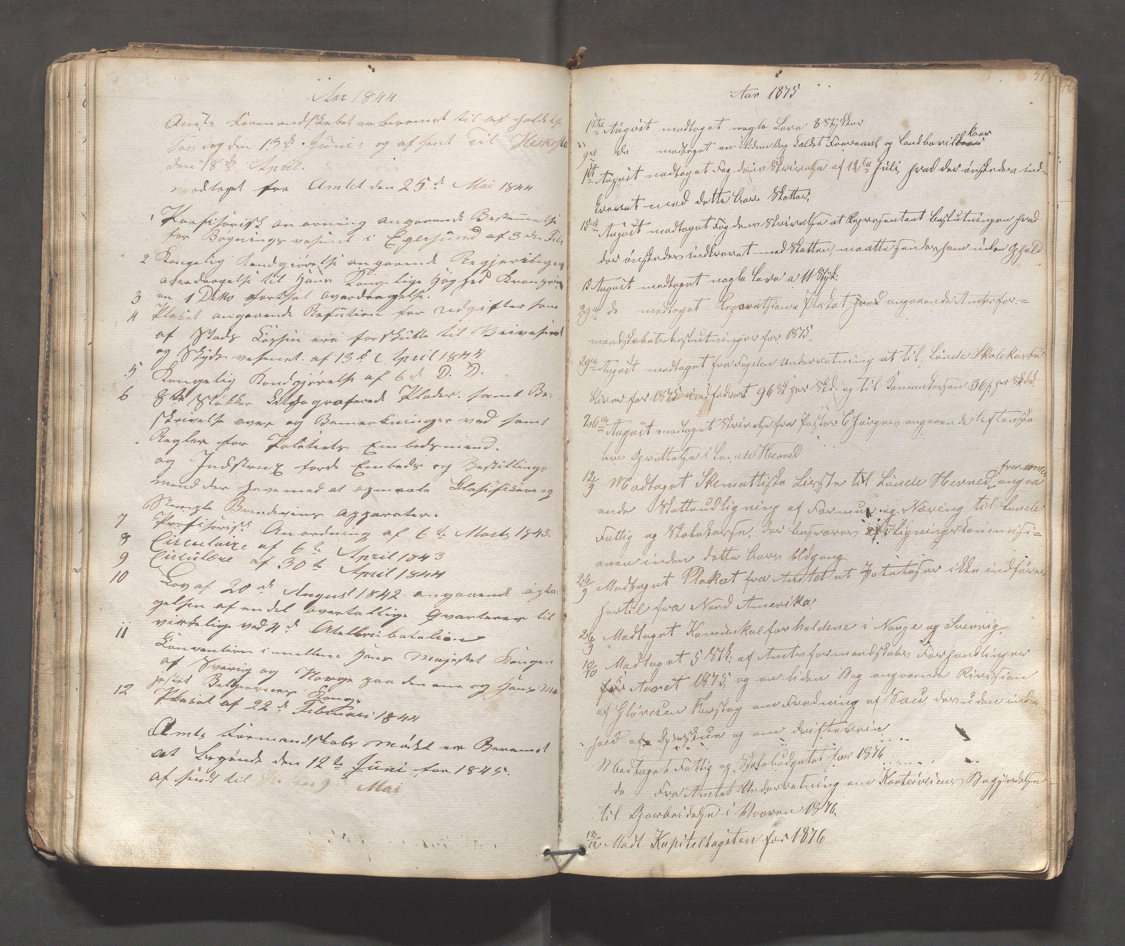 Lund kommune - Formannskapet/Formannskapskontoret, IKAR/K-101761/C/Ca/L0001: Journal, 1837-1921, s. 51