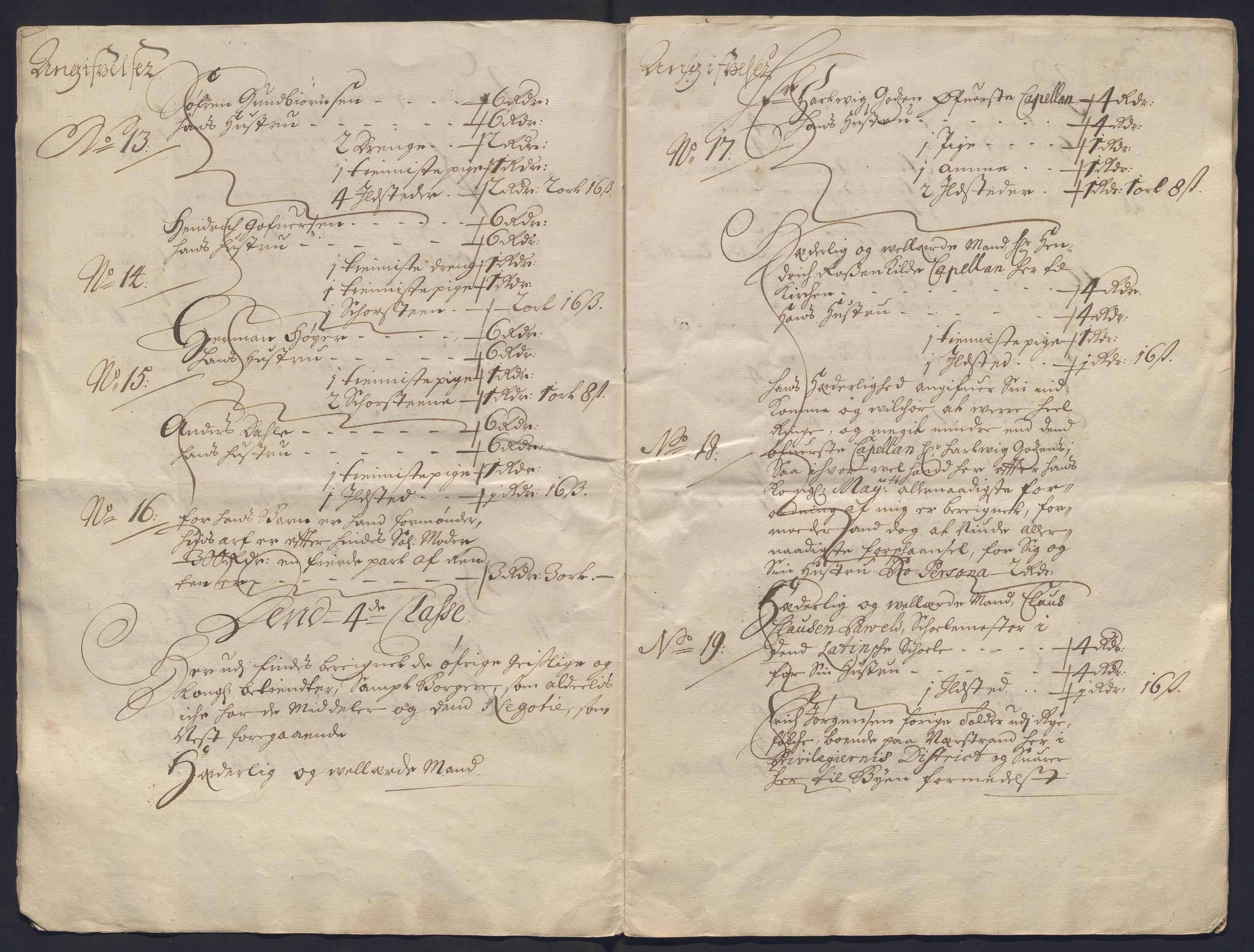 Rentekammeret inntil 1814, Reviderte regnskaper, Byregnskaper, RA/EA-4066/R/Ro/L0302: [O4] Kontribusjonsregnskap, 1687-1711, s. 135