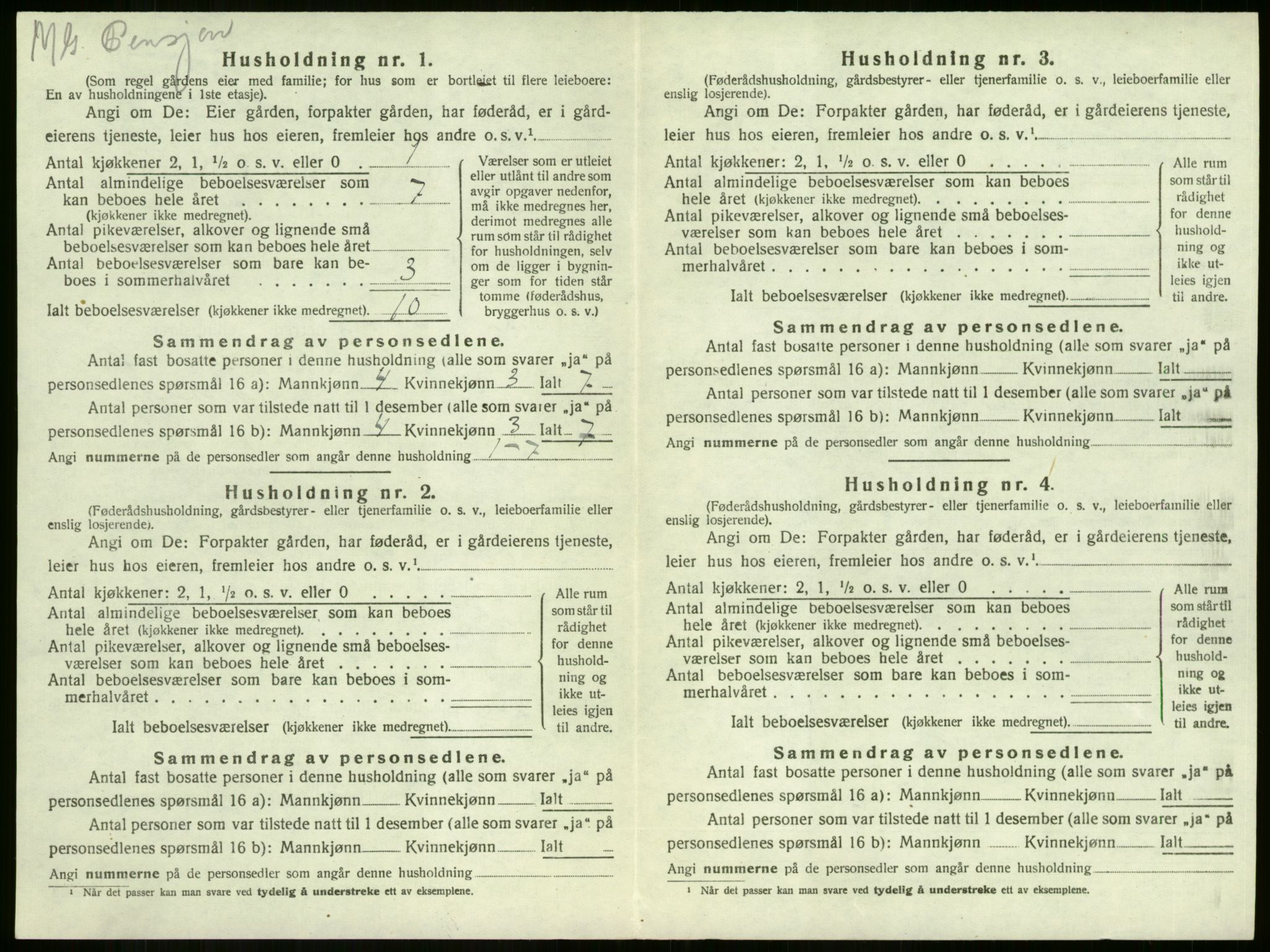 SAKO, Folketelling 1920 for 0724 Sandeherred herred, 1920, s. 2840