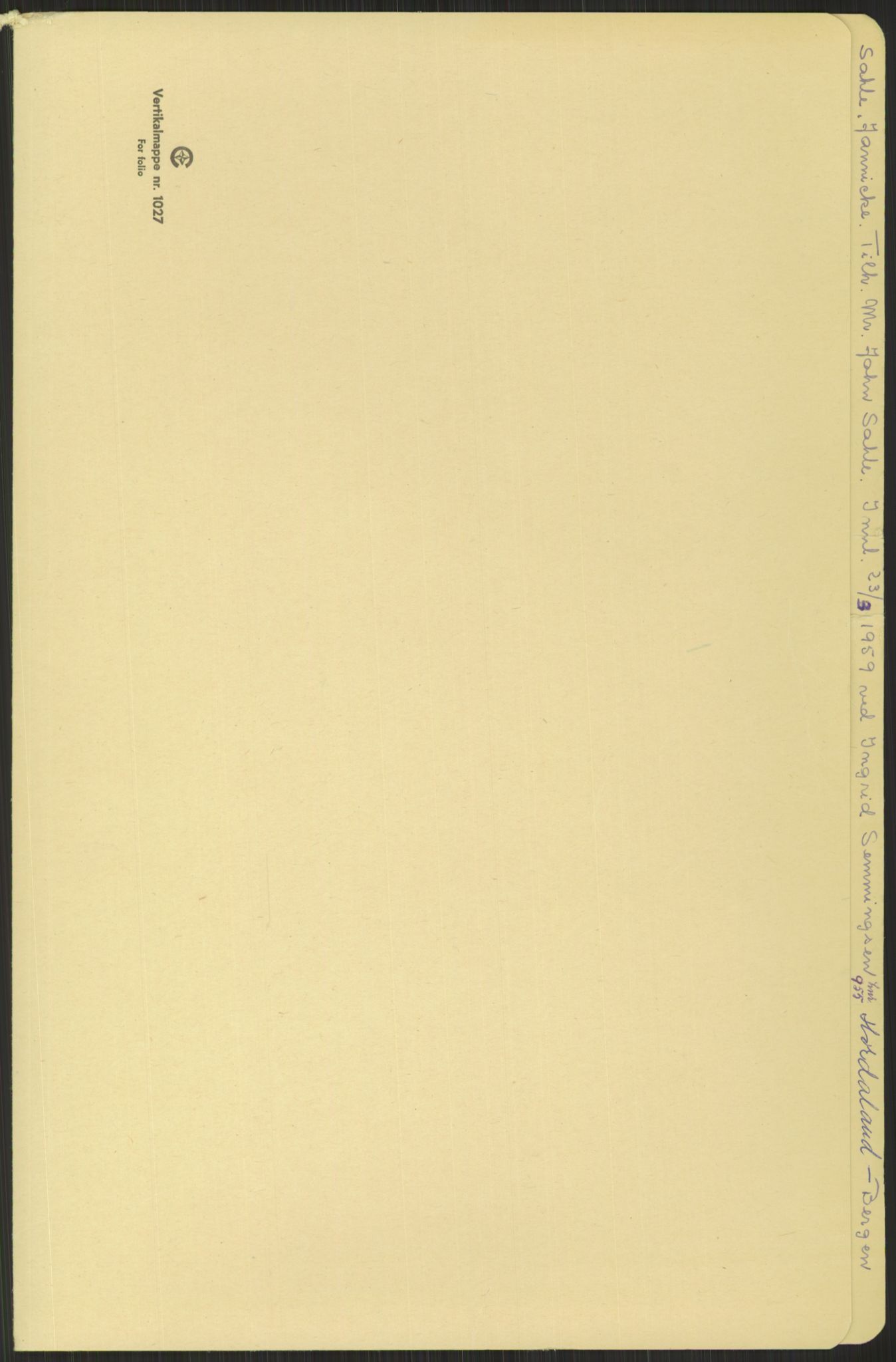 Samlinger til kildeutgivelse, Amerikabrevene, AV/RA-EA-4057/F/L0032: Innlån fra Hordaland: Nesheim - Øverland, 1838-1914, s. 949