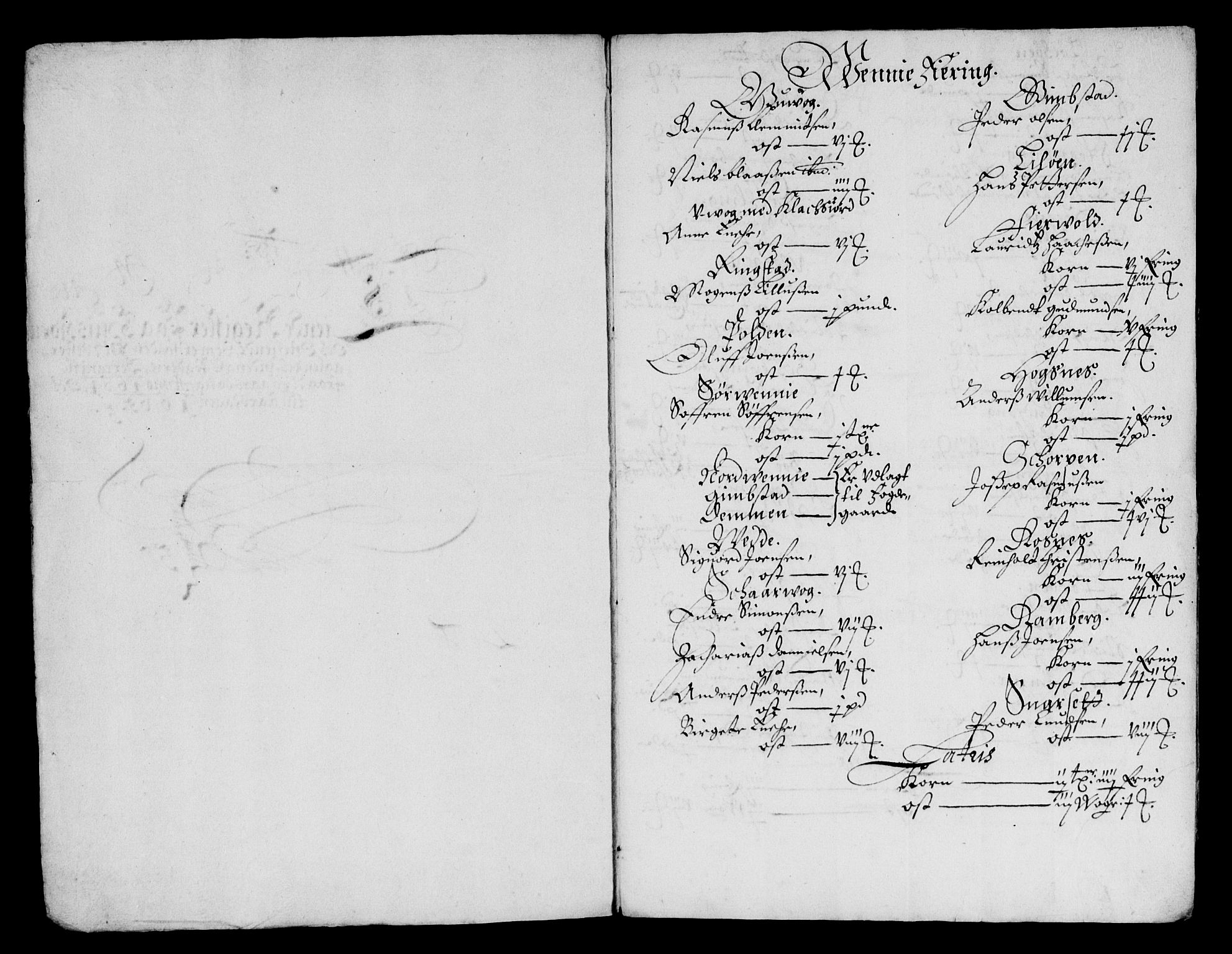 Rentekammeret inntil 1814, Reviderte regnskaper, Lensregnskaper, AV/RA-EA-5023/R/Rb/Rbz/L0040: Nordlandenes len, 1663-1665