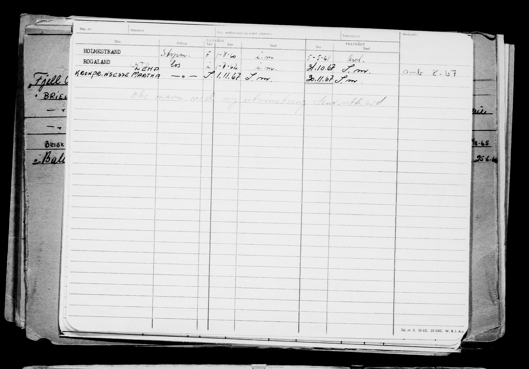 Direktoratet for sjømenn, AV/RA-S-3545/G/Gb/L0203: Hovedkort, 1922, s. 30