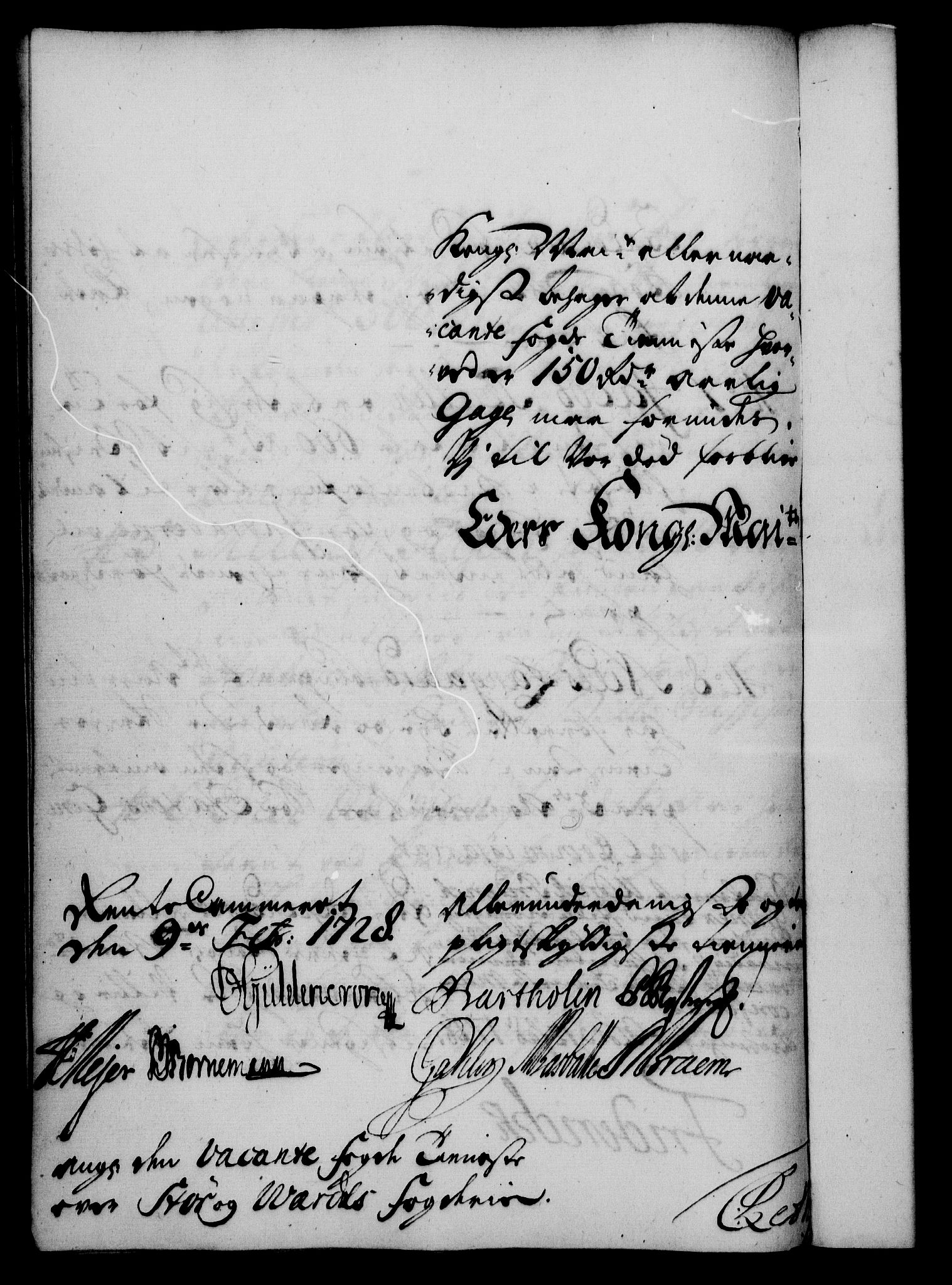 Rentekammeret, Kammerkanselliet, RA/EA-3111/G/Gf/Gfa/L0011: Norsk relasjons- og resolusjonsprotokoll (merket RK 52.11), 1728, s. 108