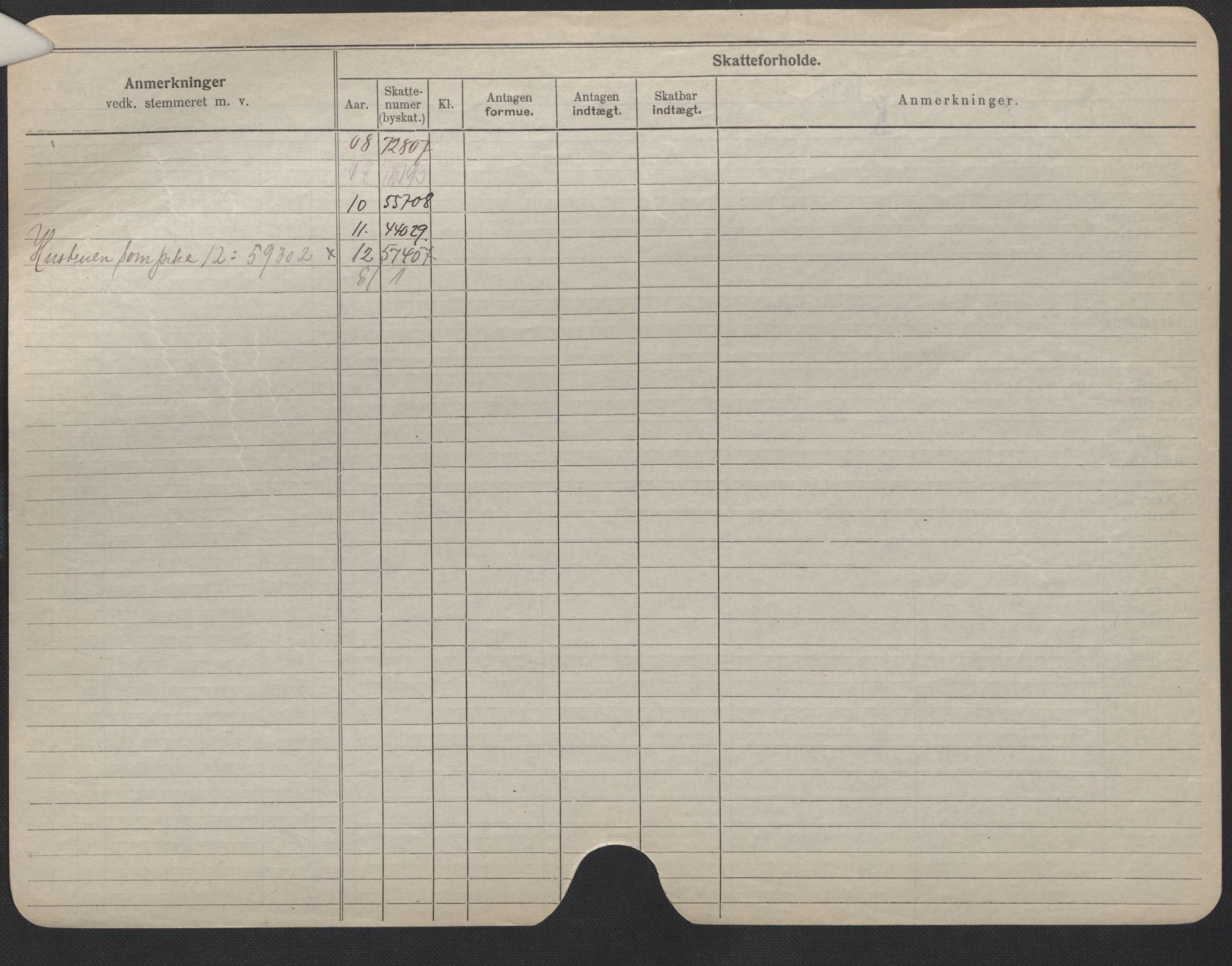 Oslo folkeregister, Registerkort, SAO/A-11715/F/Fa/Fac/L0008: Menn, 1906-1914, s. 175b