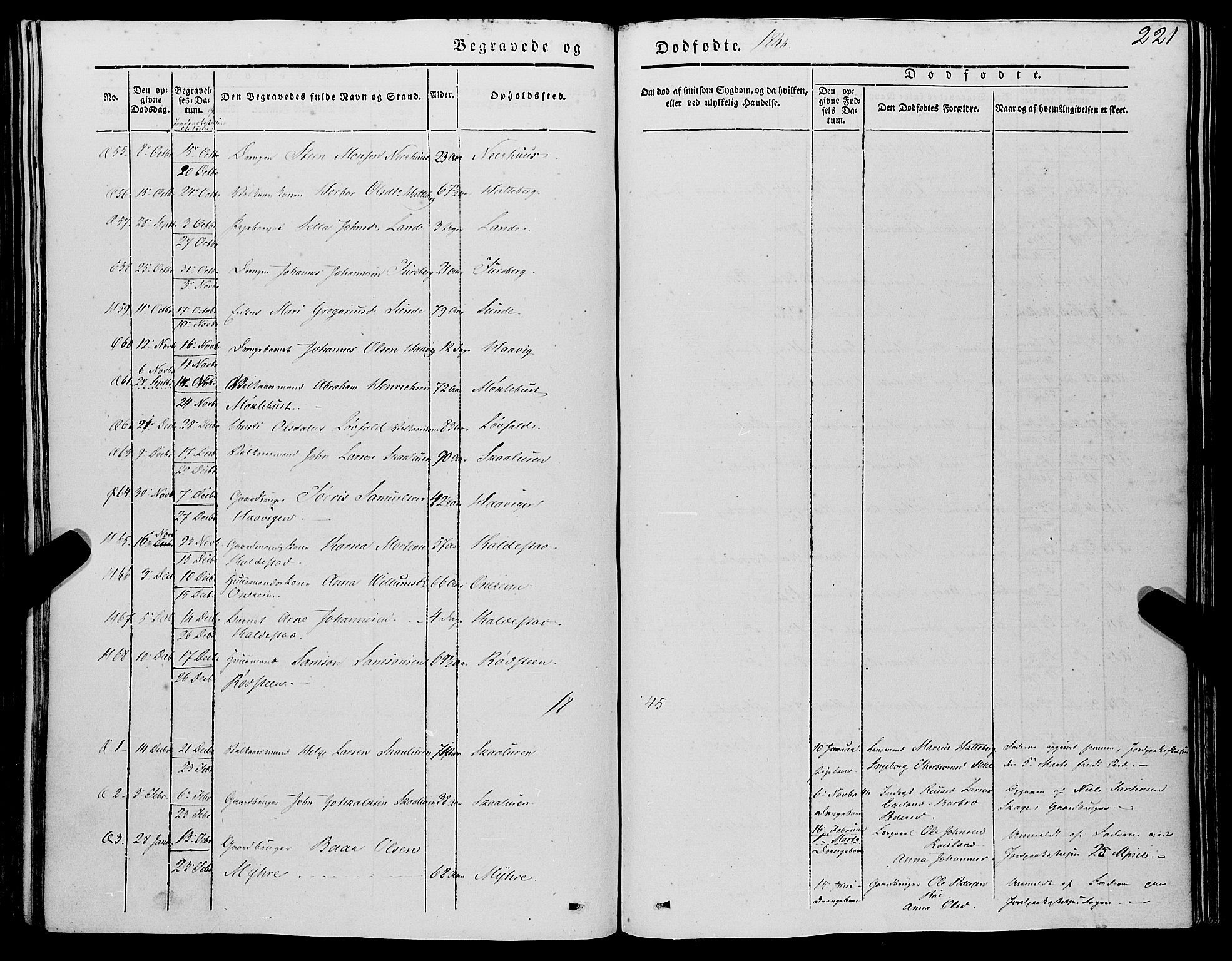 Kvinnherad sokneprestembete, AV/SAB-A-76401/H/Haa: Ministerialbok nr. A 7, 1843-1853, s. 221