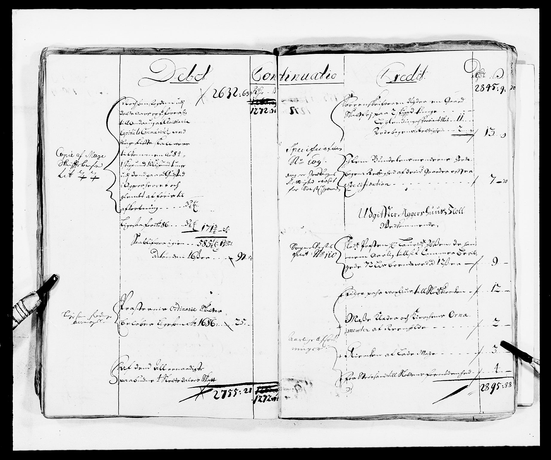 Rentekammeret inntil 1814, Reviderte regnskaper, Fogderegnskap, AV/RA-EA-4092/R08/L0420: Fogderegnskap Aker, 1682-1691, s. 67