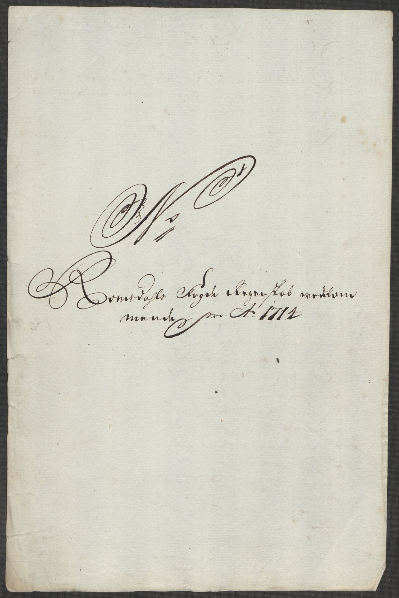 Rentekammeret inntil 1814, Reviderte regnskaper, Fogderegnskap, RA/EA-4092/R55/L3662: Fogderegnskap Romsdal, 1713-1714, s. 501