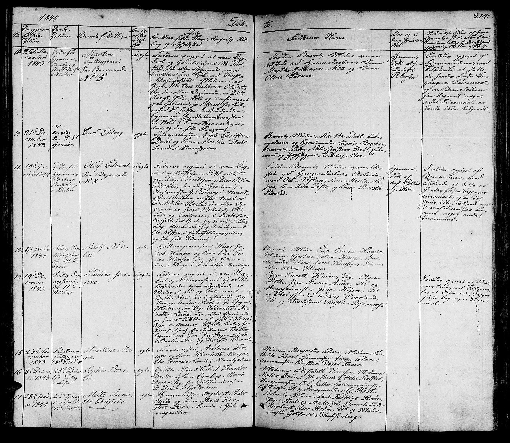 Ministerialprotokoller, klokkerbøker og fødselsregistre - Sør-Trøndelag, AV/SAT-A-1456/602/L0136: Klokkerbok nr. 602C04, 1833-1845, s. 214