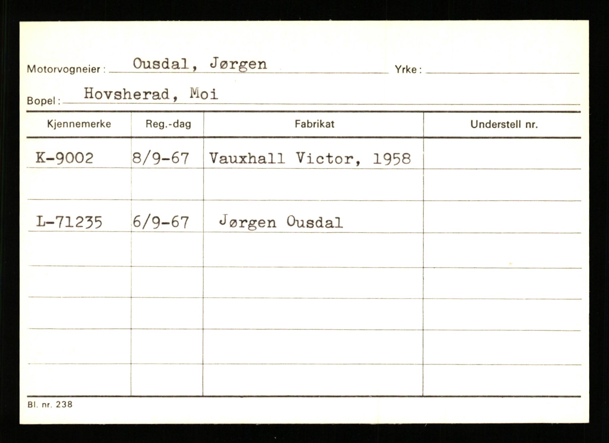 Stavanger trafikkstasjon, AV/SAST-A-101942/0/G/L0002: Registreringsnummer: 5791 - 10405, 1930-1971, s. 2127