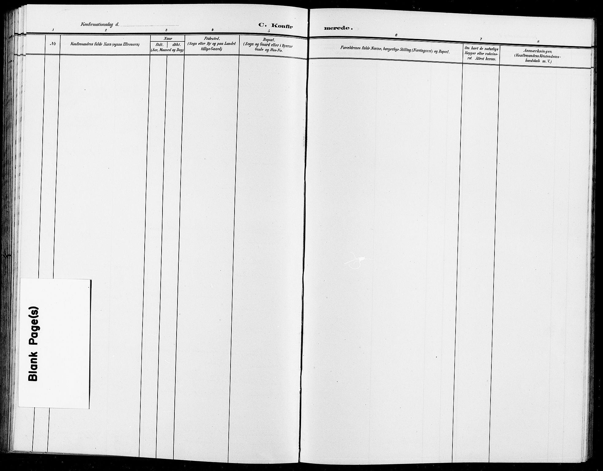 Onsøy prestekontor Kirkebøker, SAO/A-10914/G/Ga/L0002: Klokkerbok nr. I 2, 1903-1909