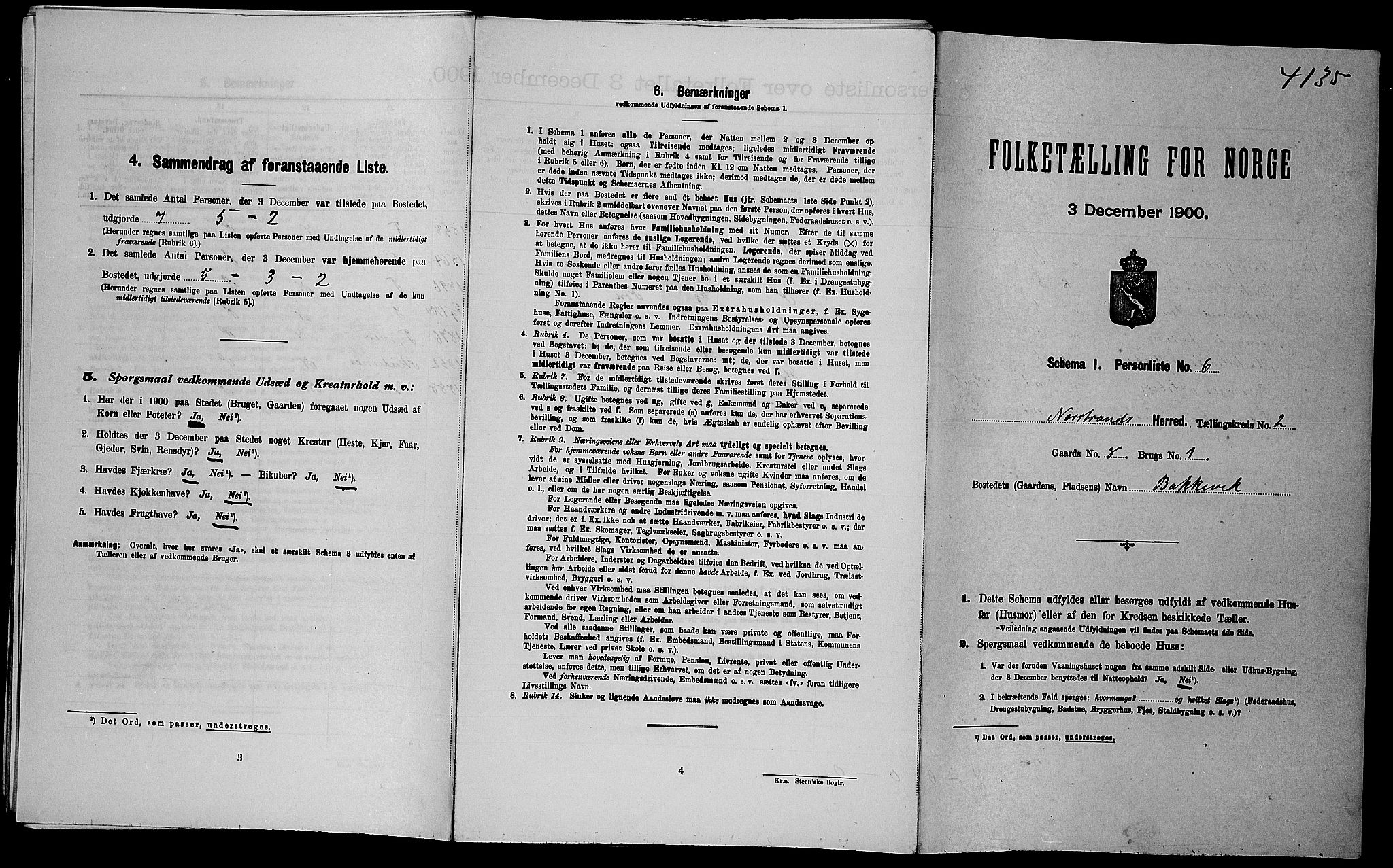 SAST, Folketelling 1900 for 1139 Nedstrand herred, 1900, s. 114