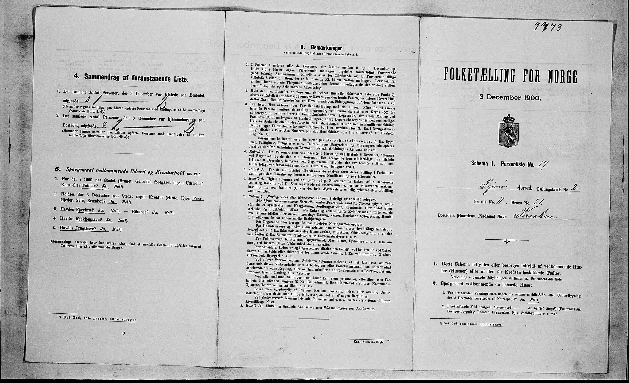 RA, Folketelling 1900 for 0723 Tjøme herred, 1900, s. 278