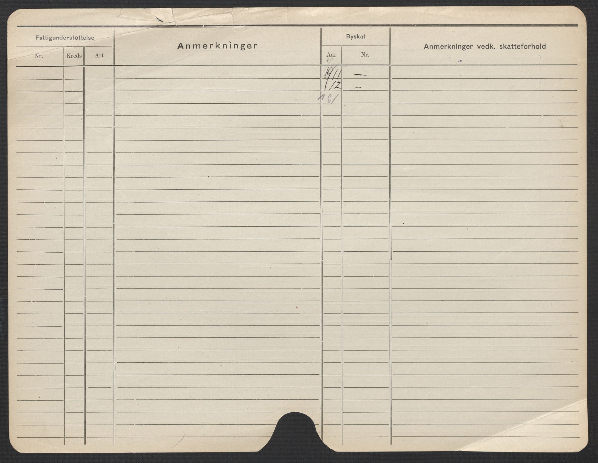 Oslo folkeregister, Registerkort, AV/SAO-A-11715/F/Fa/Fac/L0019: Kvinner, 1906-1914, s. 1081b