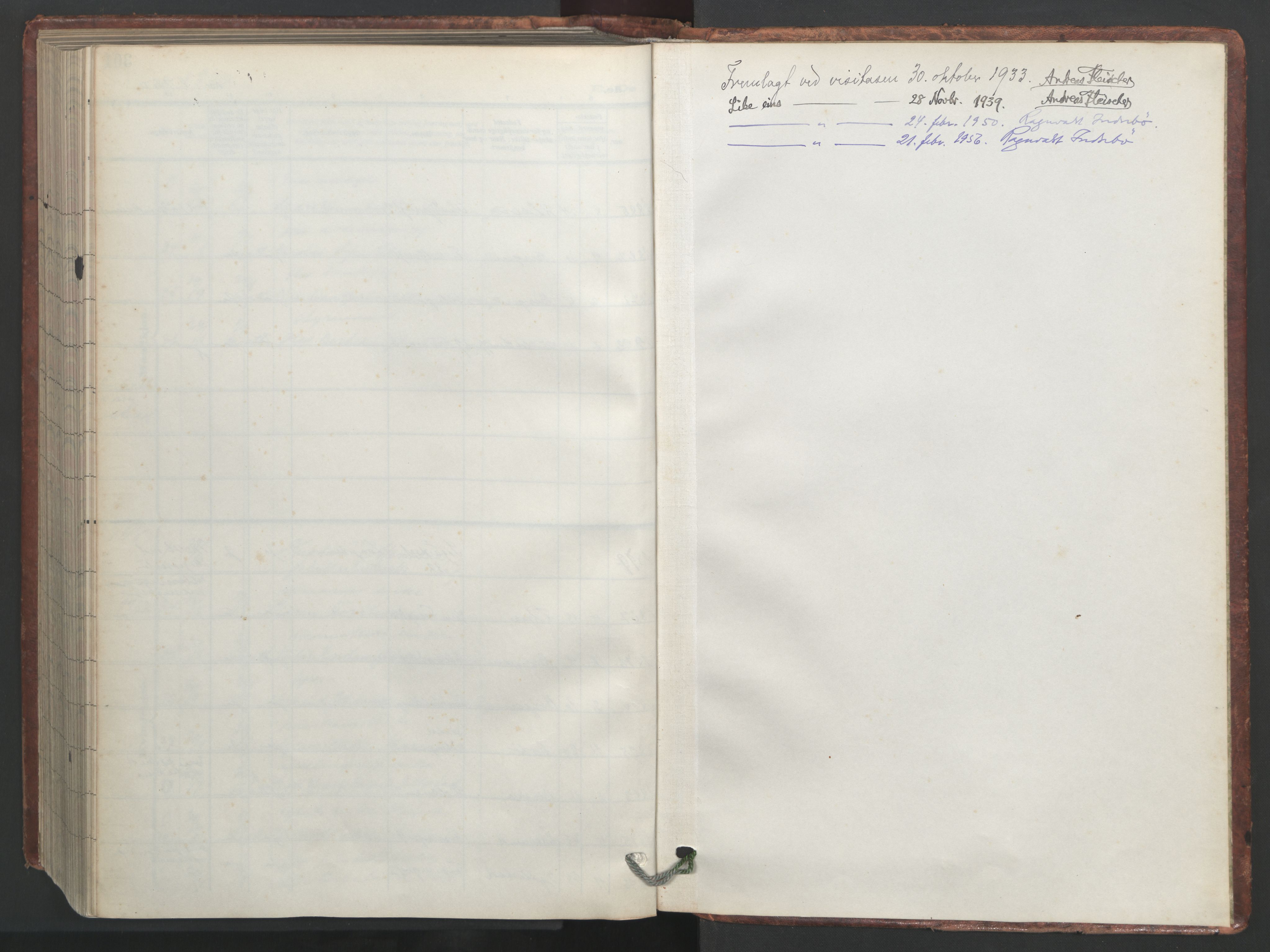 Johanneskirken Sokneprestembete, SAB/A-76001/H/Hab: Klokkerbok nr. D 2, 1916-1950