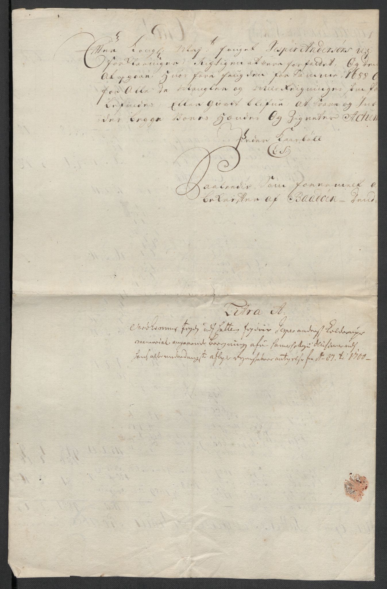 Rentekammeret inntil 1814, Reviderte regnskaper, Fogderegnskap, RA/EA-4092/R66/L4579: Fogderegnskap Salten, 1697-1700, s. 332
