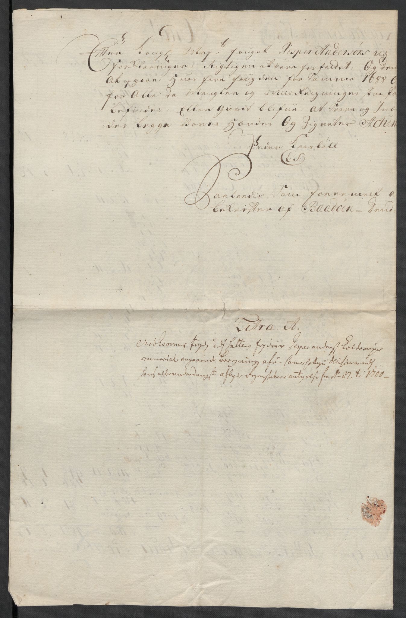 Rentekammeret inntil 1814, Reviderte regnskaper, Fogderegnskap, AV/RA-EA-4092/R66/L4579: Fogderegnskap Salten, 1697-1700, s. 332