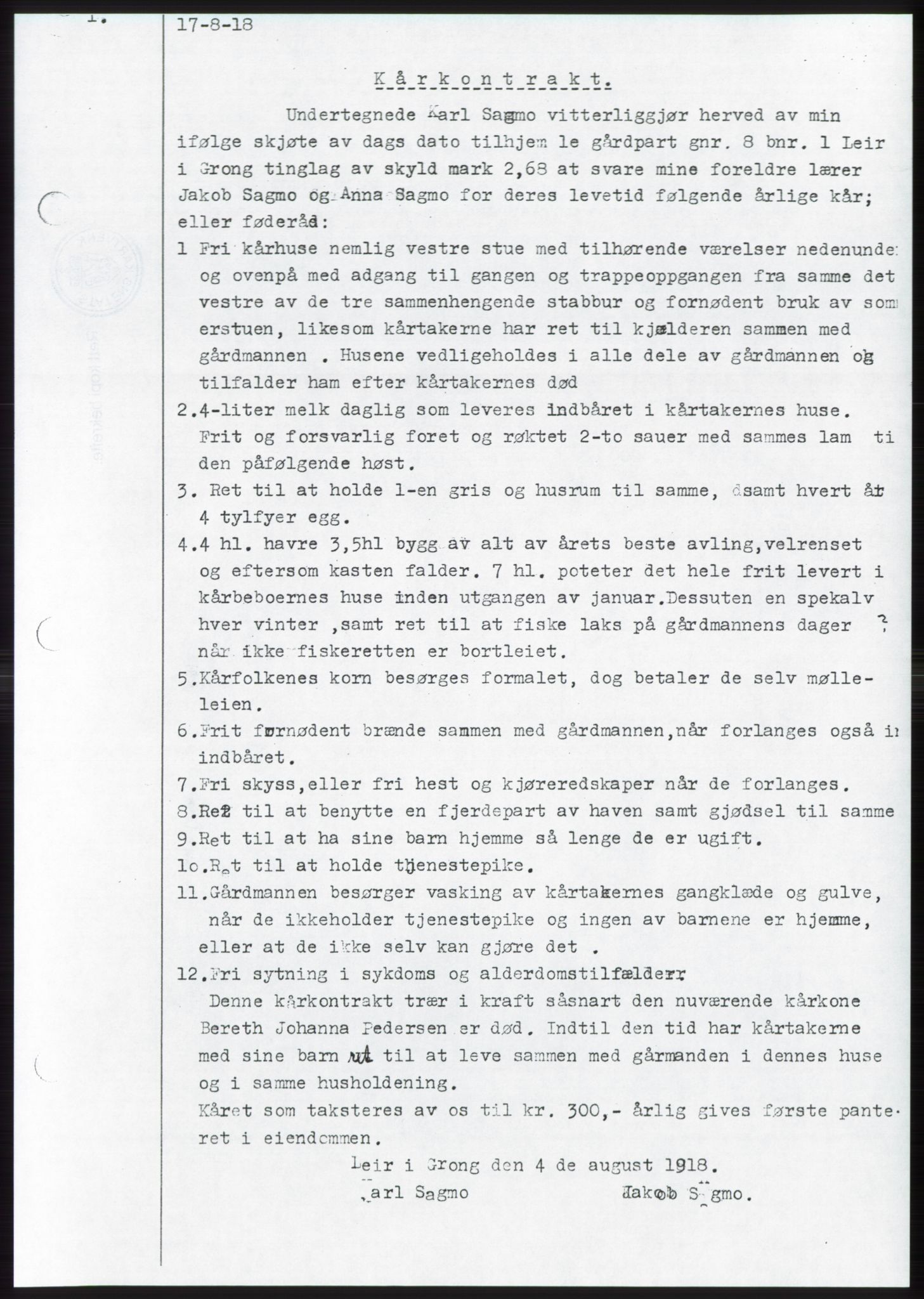 Namdal sorenskriveri, SAT/A-4133/1/2/2C: Pantebok nr. -, 1942-1943, Dagboknr: 1689/