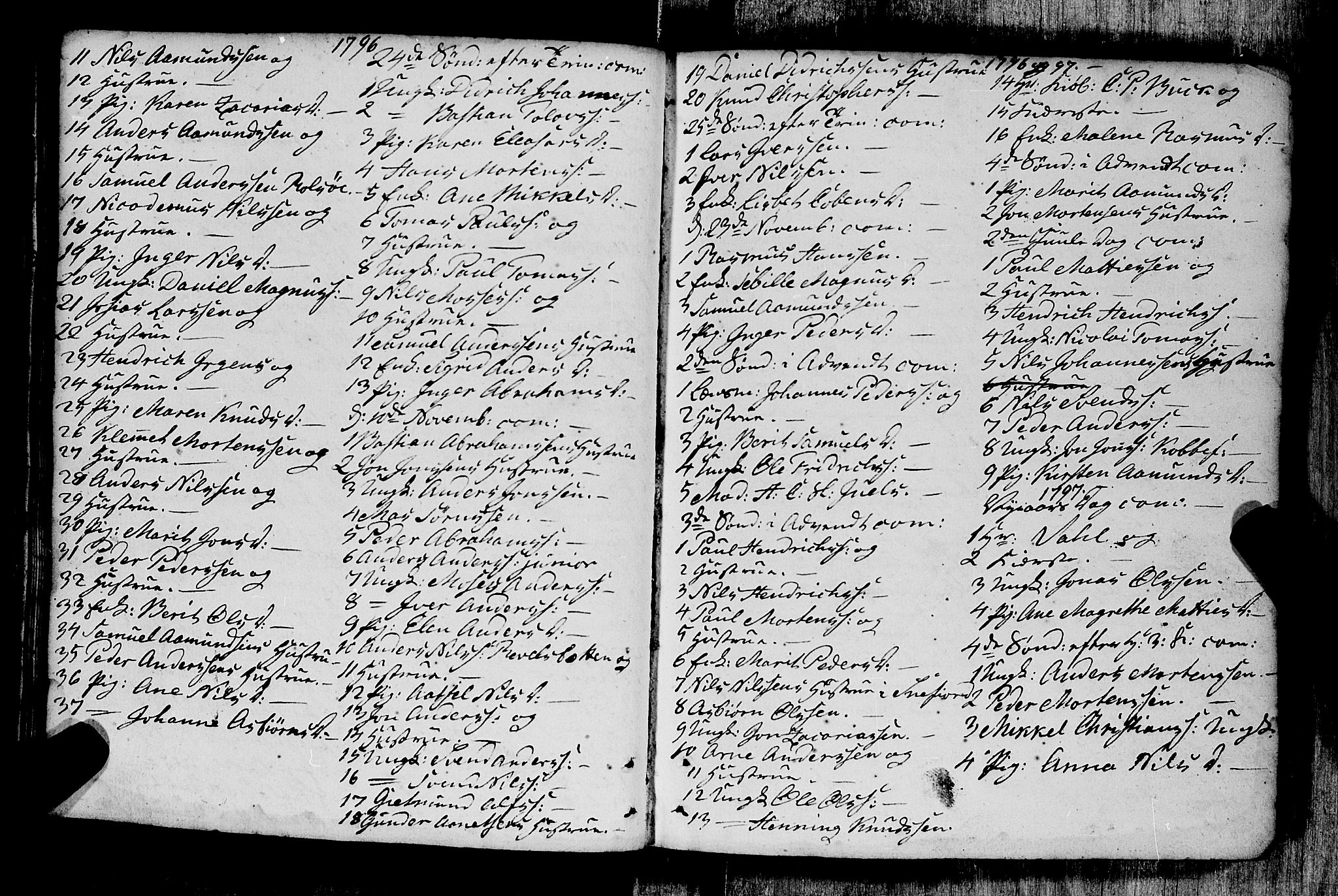 Måsøy sokneprestkontor, AV/SATØ-S-1348/B/L0026: Kommunikantprotokoll nr. 26 (1), 1749-1804