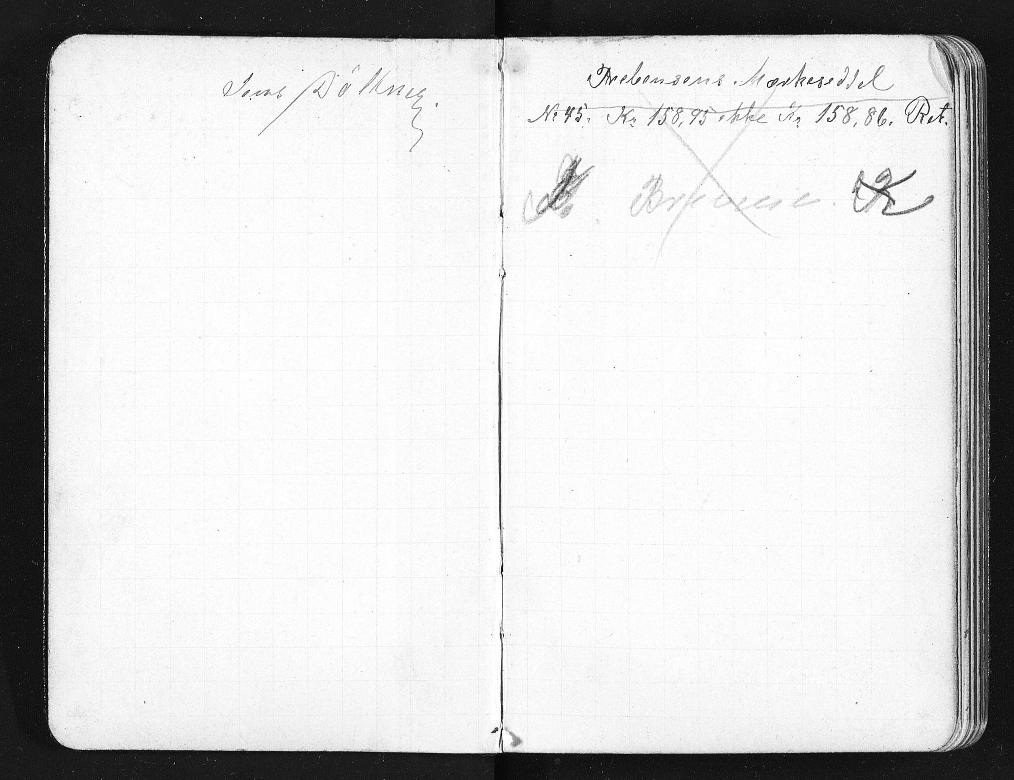 Familien Aalls privatarkiv , NESJ/NJM-005/E-00003/L0001/0001/0006: Dag- og notatbøker / Dølner bokpakke 001, 1878-1909