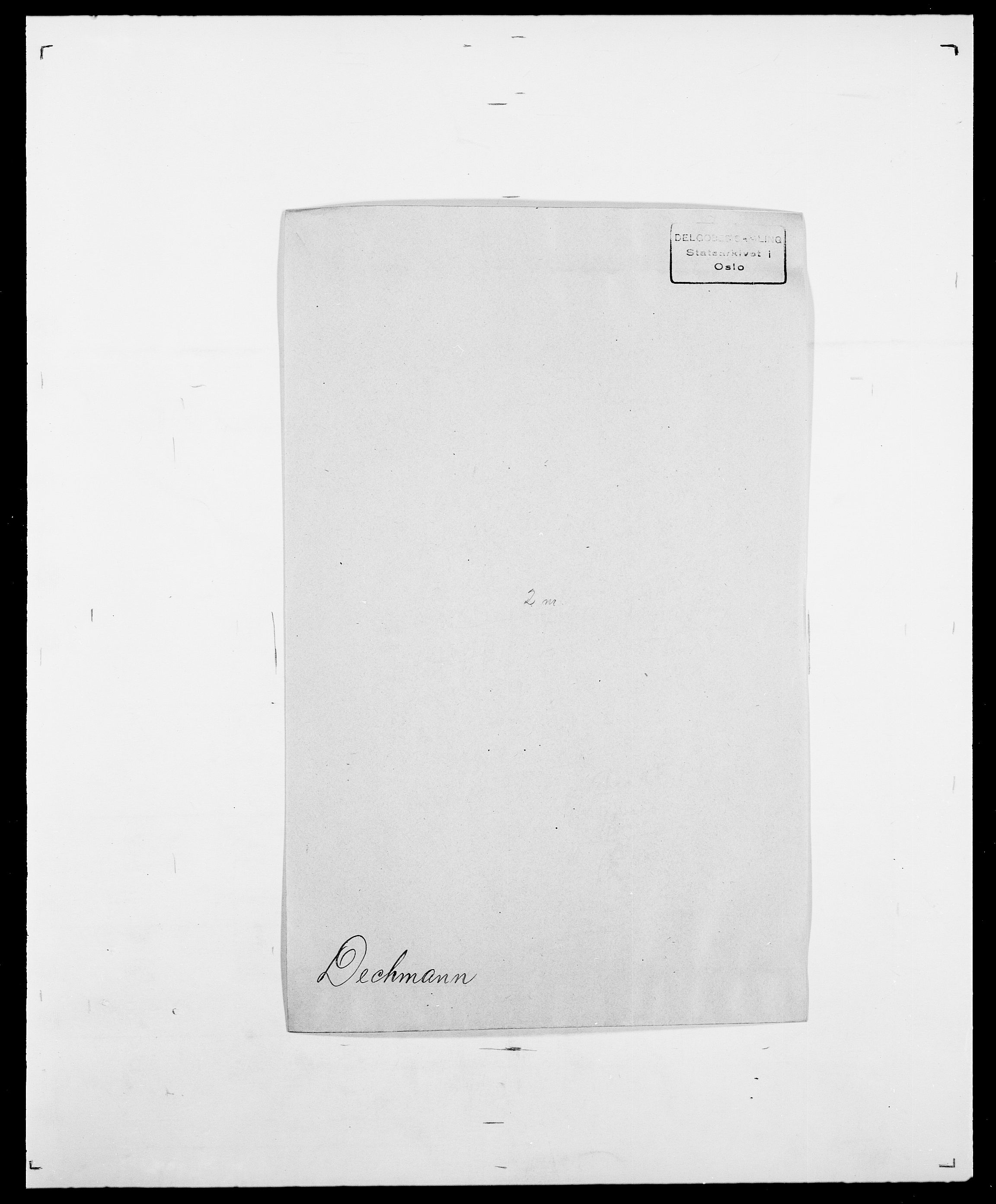 Delgobe, Charles Antoine - samling, AV/SAO-PAO-0038/D/Da/L0009: Dahl - v. Düren, s. 396