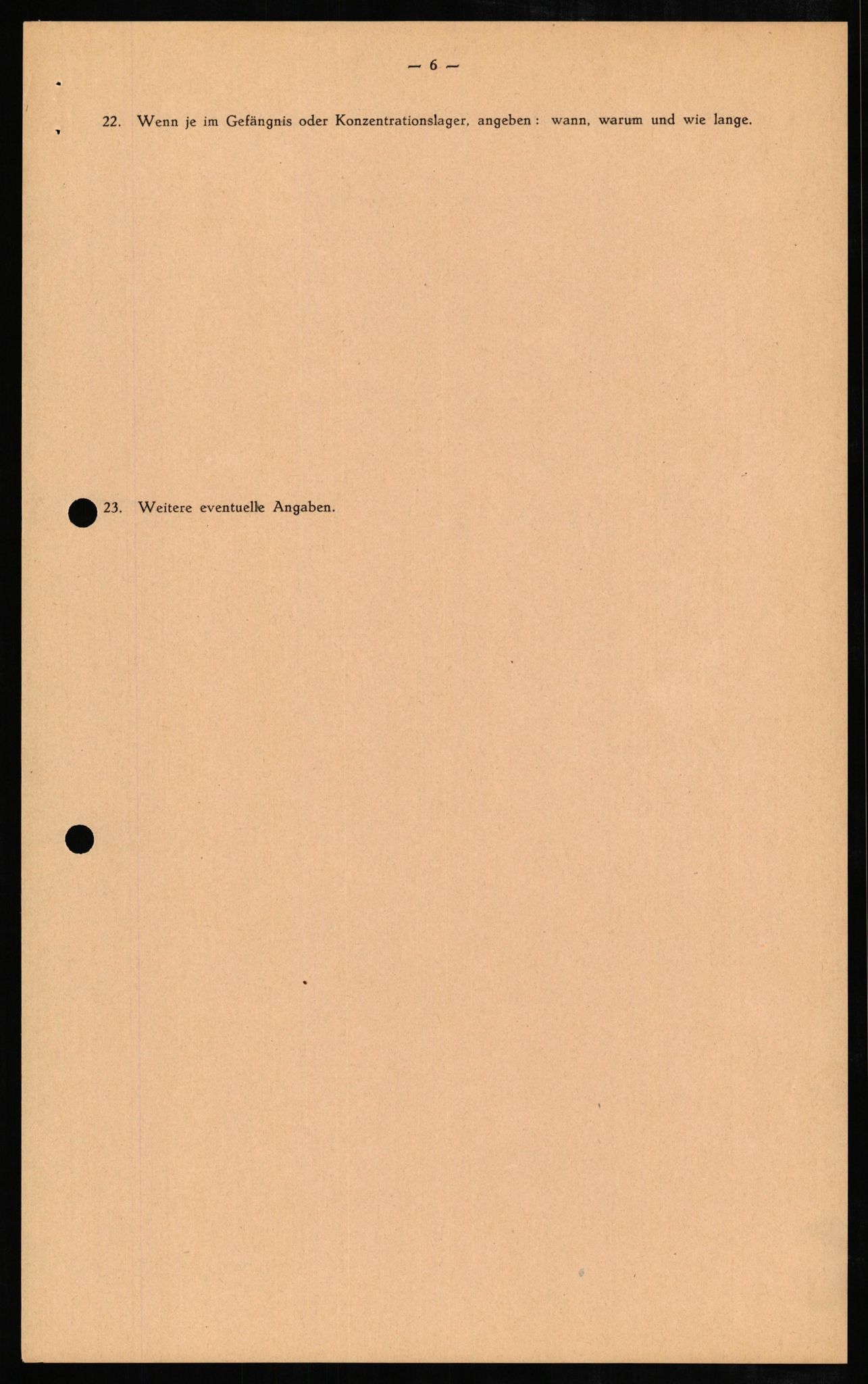 Forsvaret, Forsvarets overkommando II, AV/RA-RAFA-3915/D/Db/L0005: CI Questionaires. Tyske okkupasjonsstyrker i Norge. Tyskere., 1945-1946, s. 265