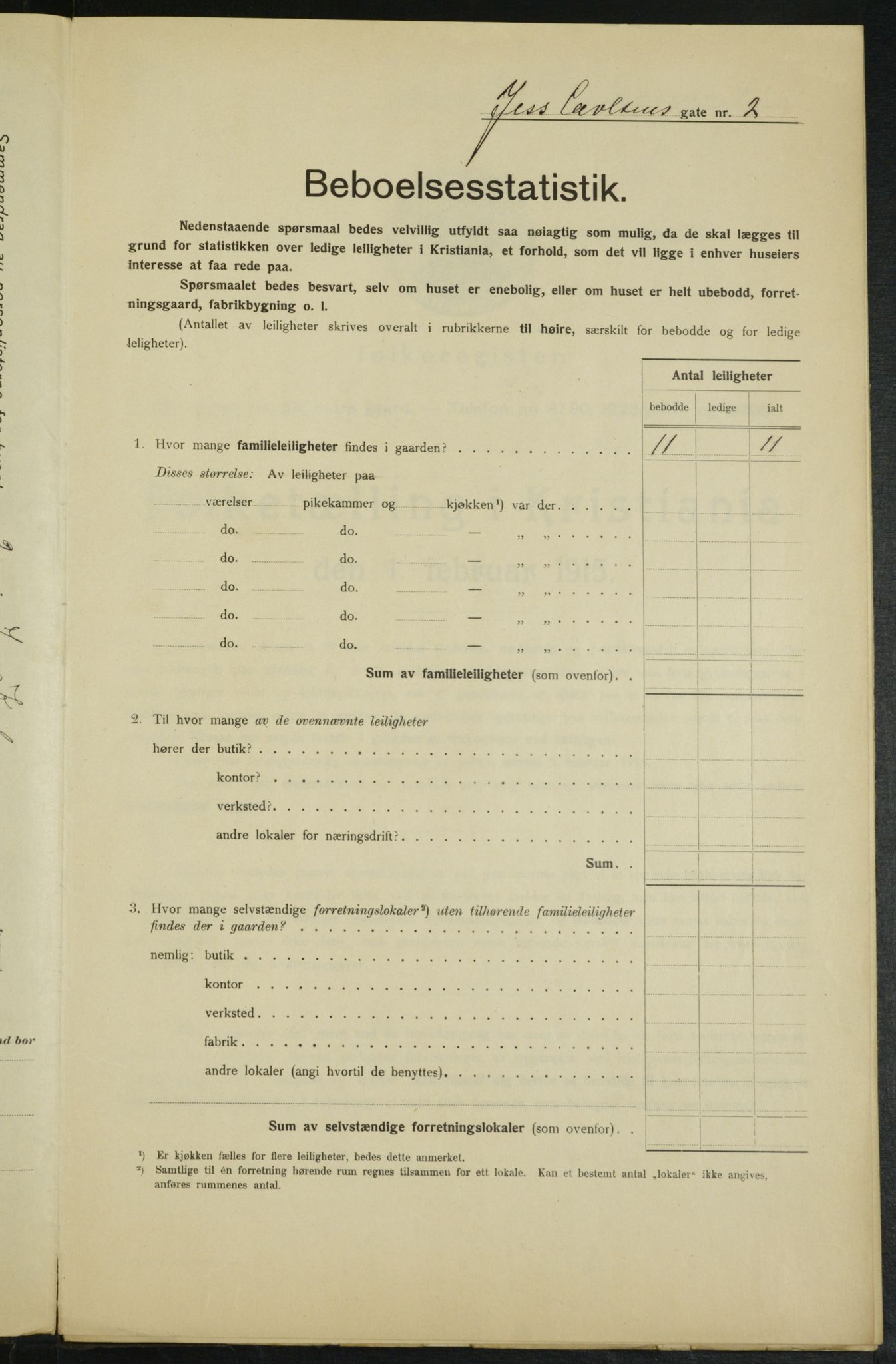 OBA, Kommunal folketelling 1.2.1915 for Kristiania, 1915, s. 46508