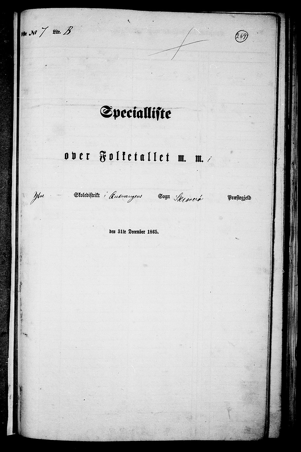 RA, Folketelling 1865 for 1941P Skjervøy prestegjeld, 1865, s. 145