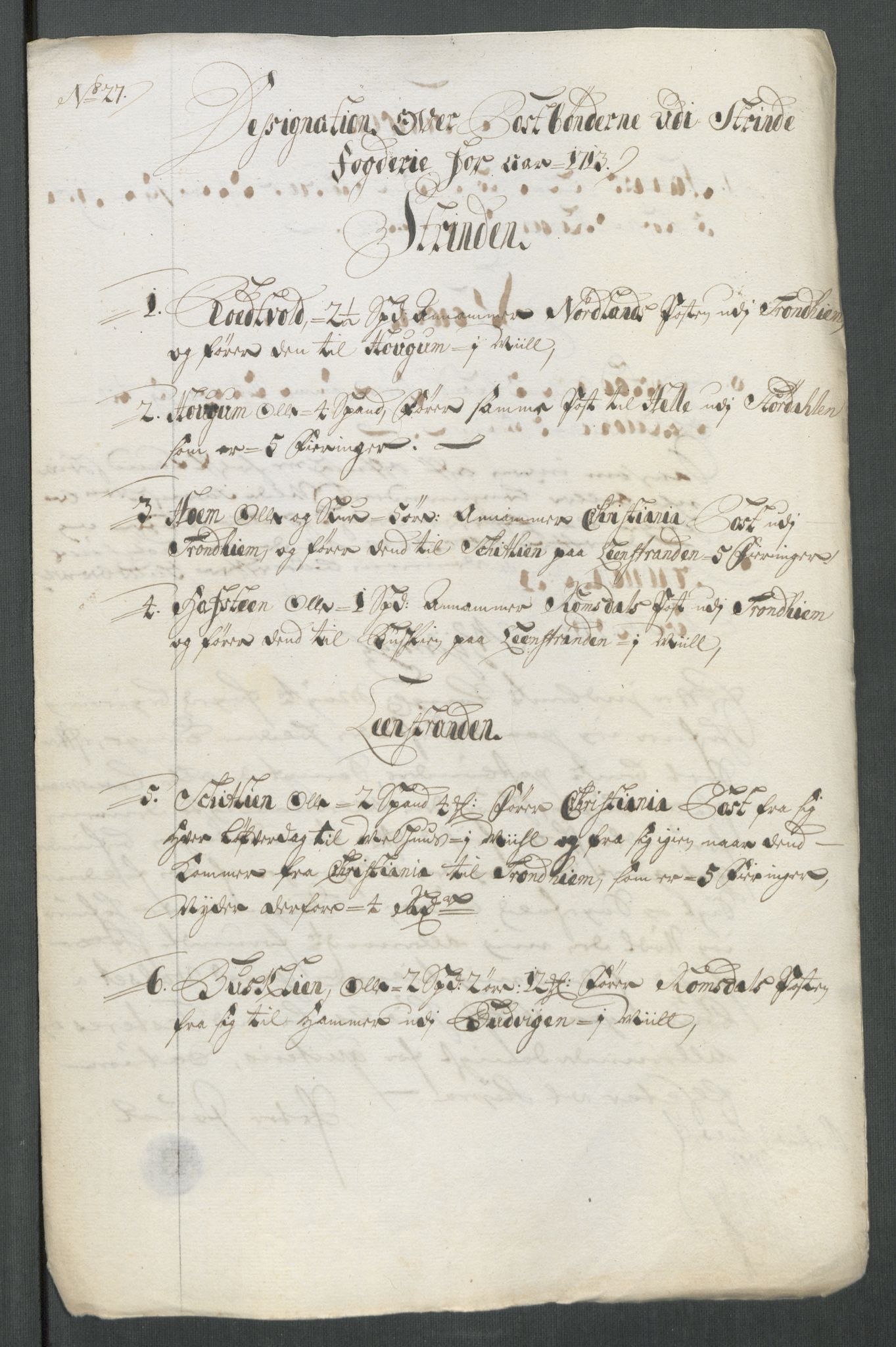 Rentekammeret inntil 1814, Reviderte regnskaper, Fogderegnskap, RA/EA-4092/R61/L4113: Fogderegnskap Strinda og Selbu, 1712-1713, s. 495