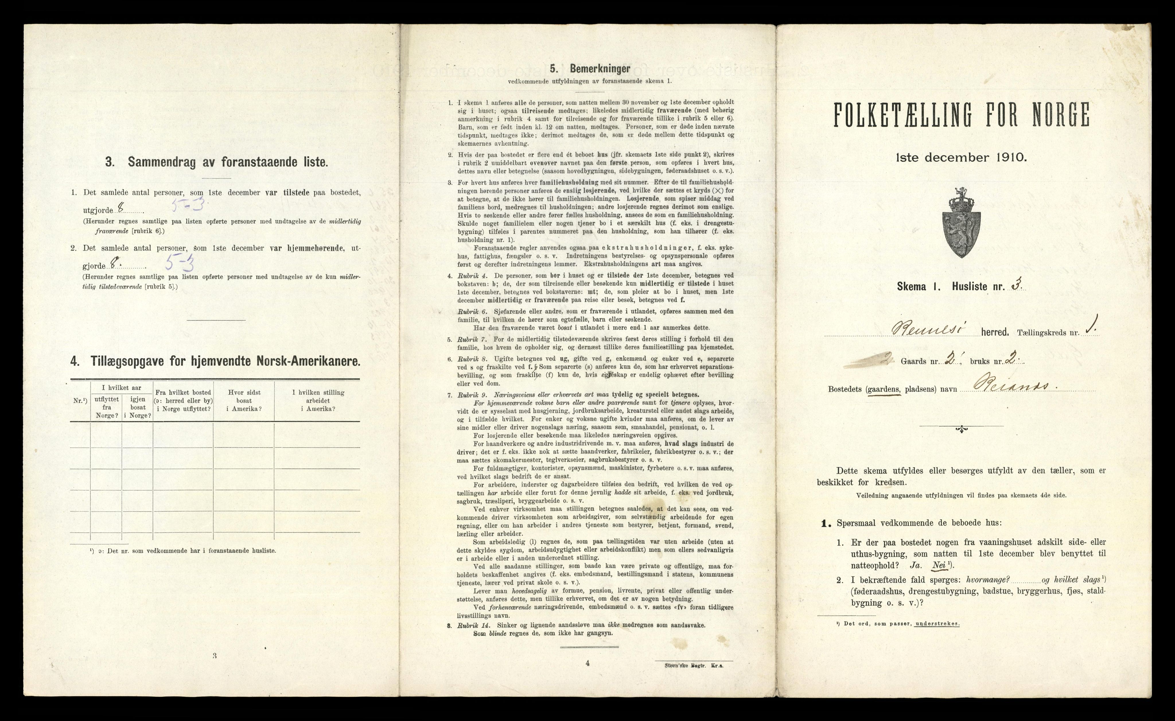 RA, Folketelling 1910 for 1142 Rennesøy herred, 1910, s. 21