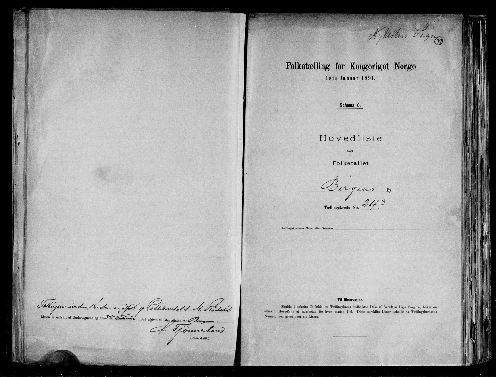 RA, Folketelling 1891 for 1301 Bergen kjøpstad, 1891, s. 76