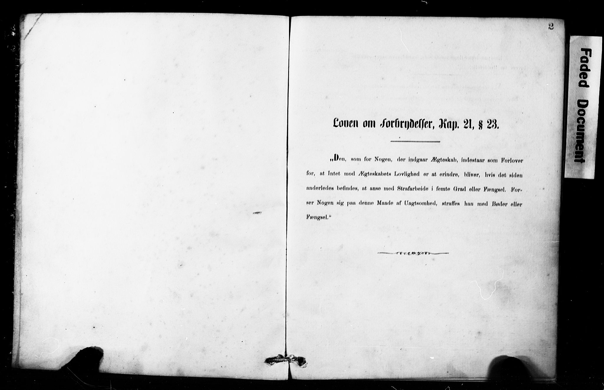 Domkirken sokneprestembete, SAB/A-74801: Forlovererklæringer nr. II.5.8, 1876-1882, s. 2