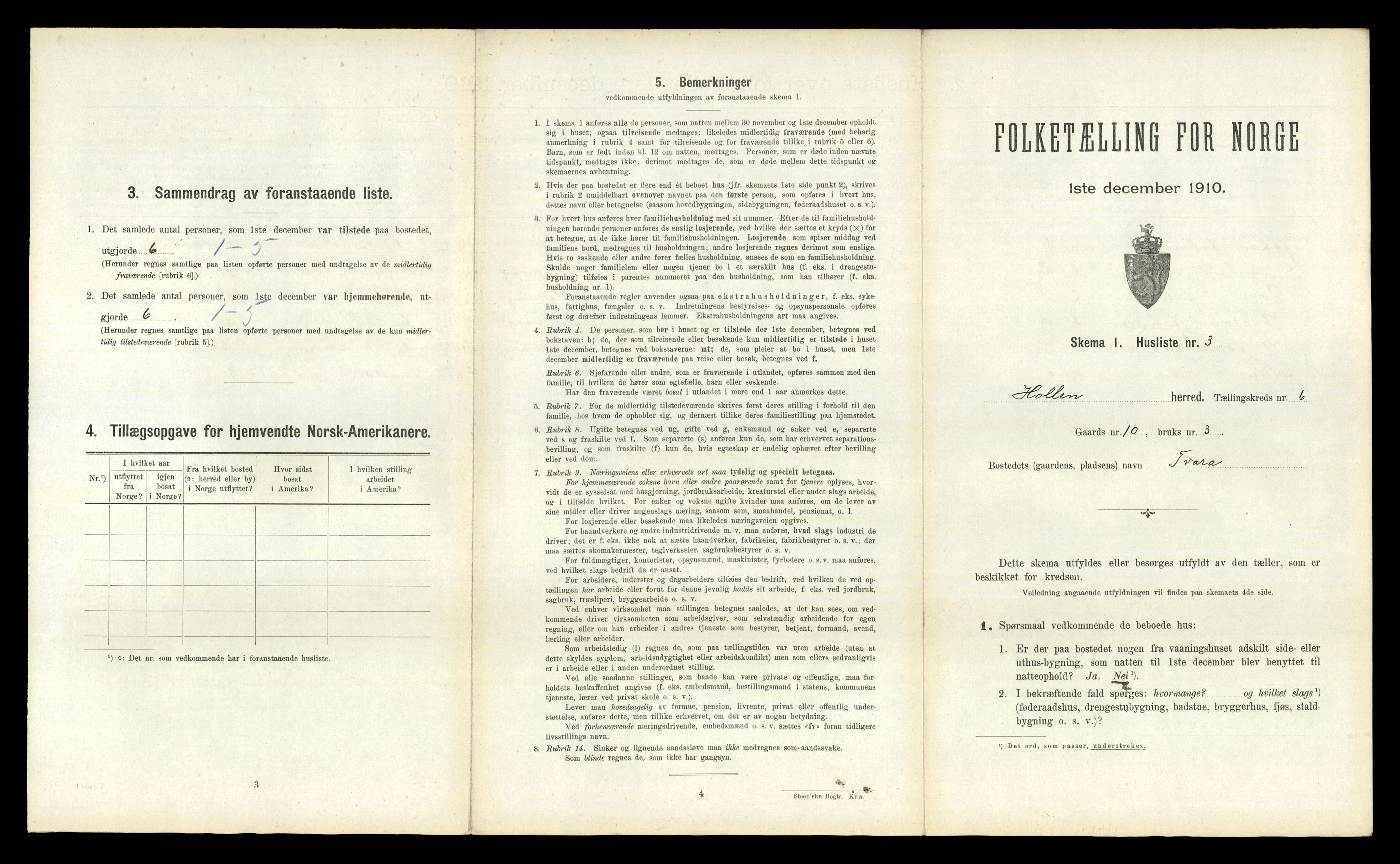 RA, Folketelling 1910 for 0819 Holla herred, 1910, s. 623