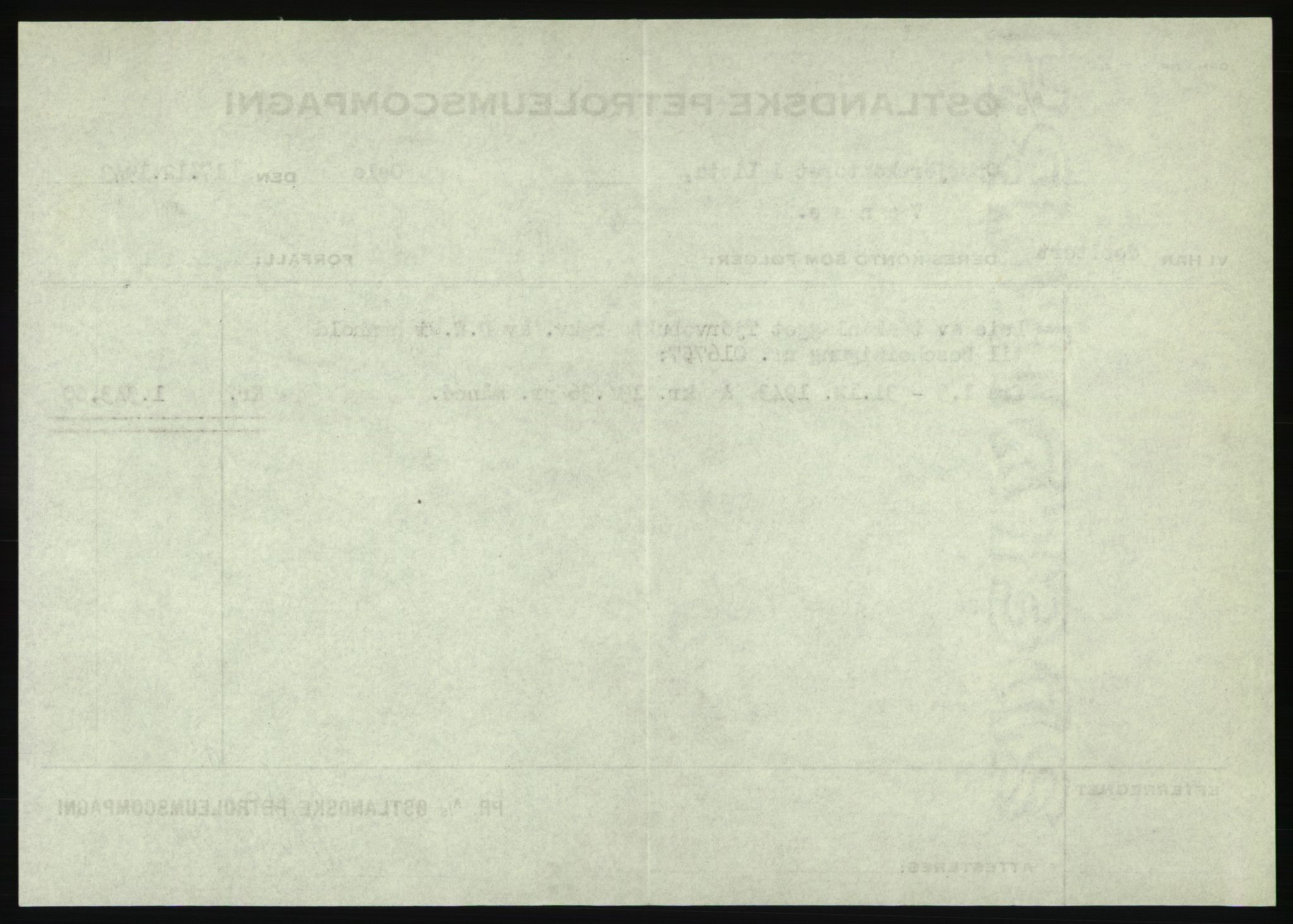 Forsvarsdepartementet, 10. kontor / Oppgjørskontoret, AV/RA-RAFA-1225/D/Db/L0180: Lista oppgjørskontor, 1942-1952, s. 218