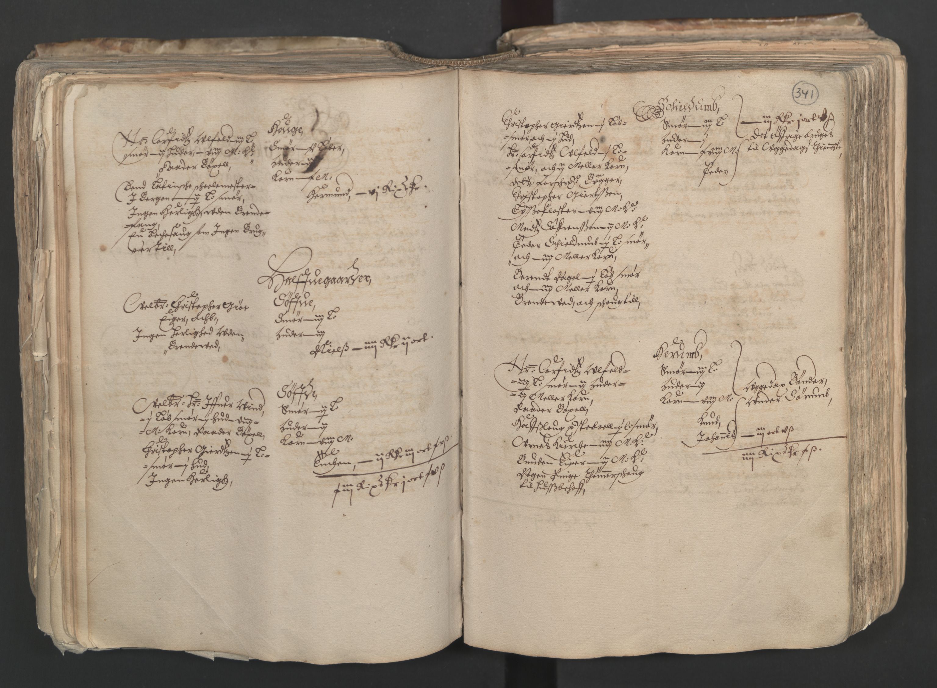 Rentekammeret inntil 1814, Realistisk ordnet avdeling, AV/RA-EA-4070/L/L0024/0001: Bergen lagdømme: / [A]: Alminnelig jordebok og skattemanntall (6 dalers kontribusjonsskatt). Sunnhordland, Hardanger, Nordhordland, Voss, Indre Sogn, Ytre Sogn, Sunnfjord, Nordfjord og Sunnmøre fogderi., 1661, s. 340b-341a