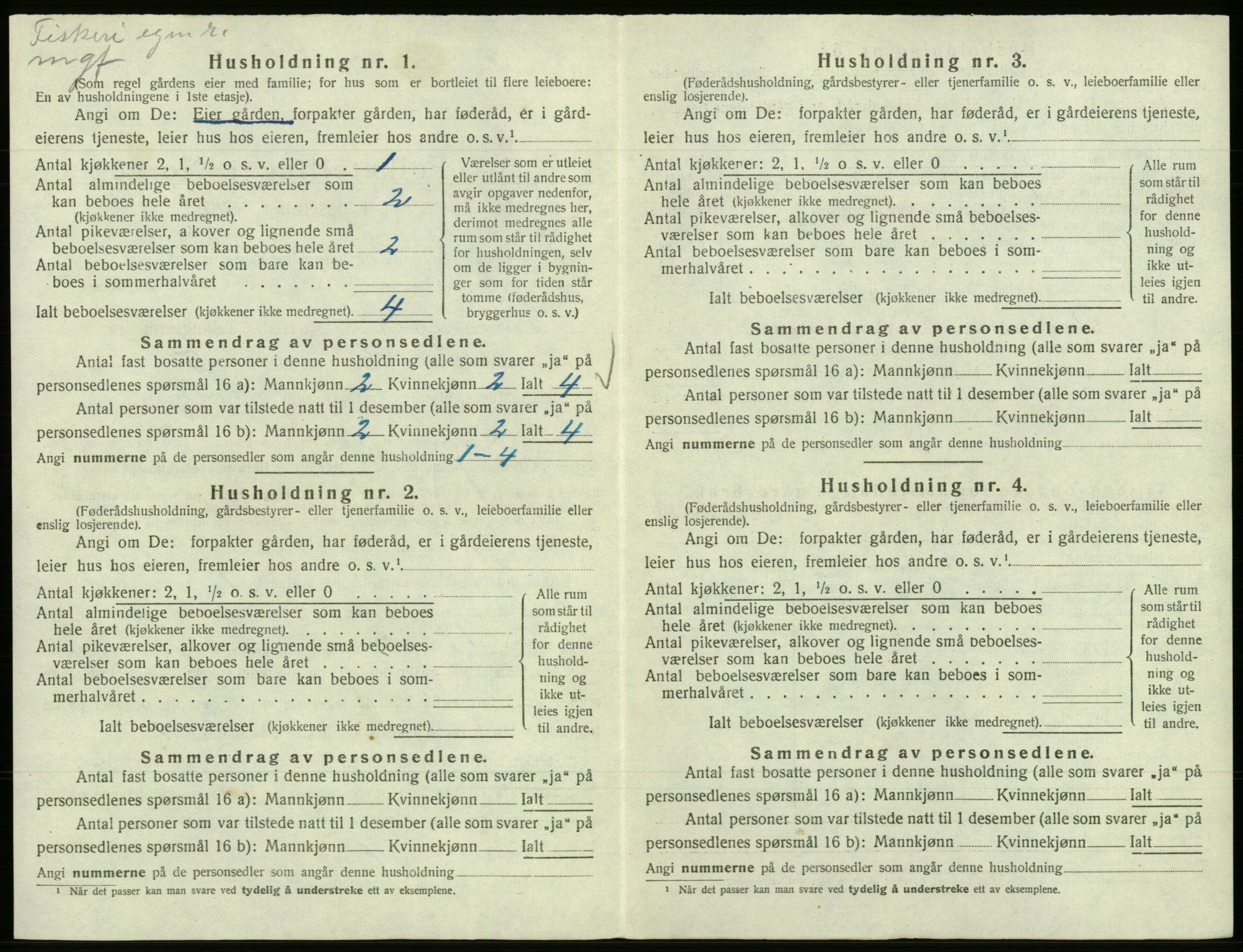 SAB, Folketelling 1920 for 1242 Samnanger herred, 1920, s. 53