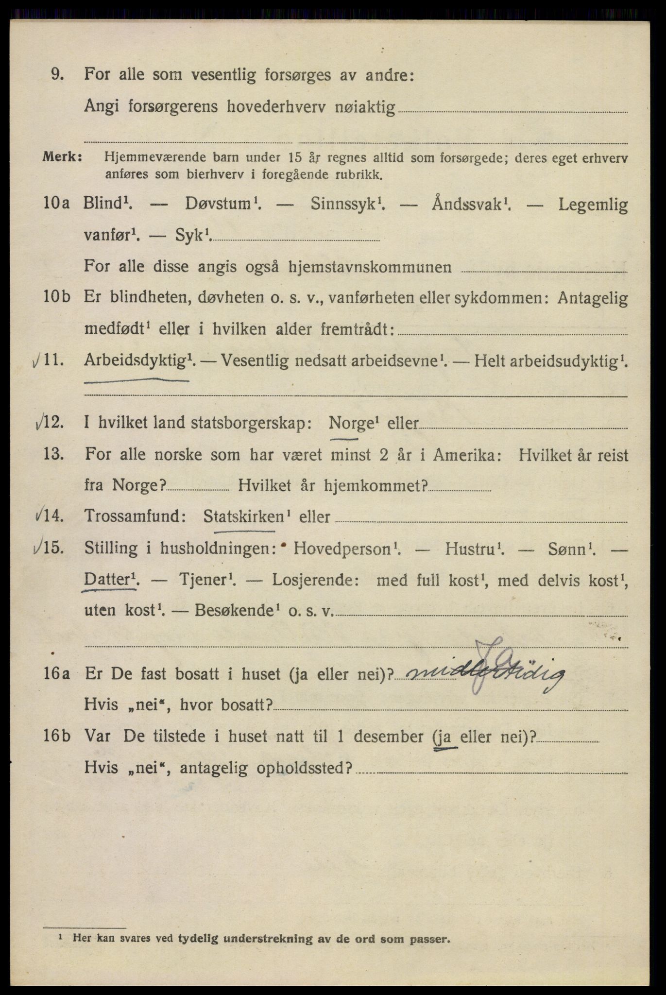 SAO, Folketelling 1920 for 0301 Kristiania kjøpstad, 1920, s. 265906