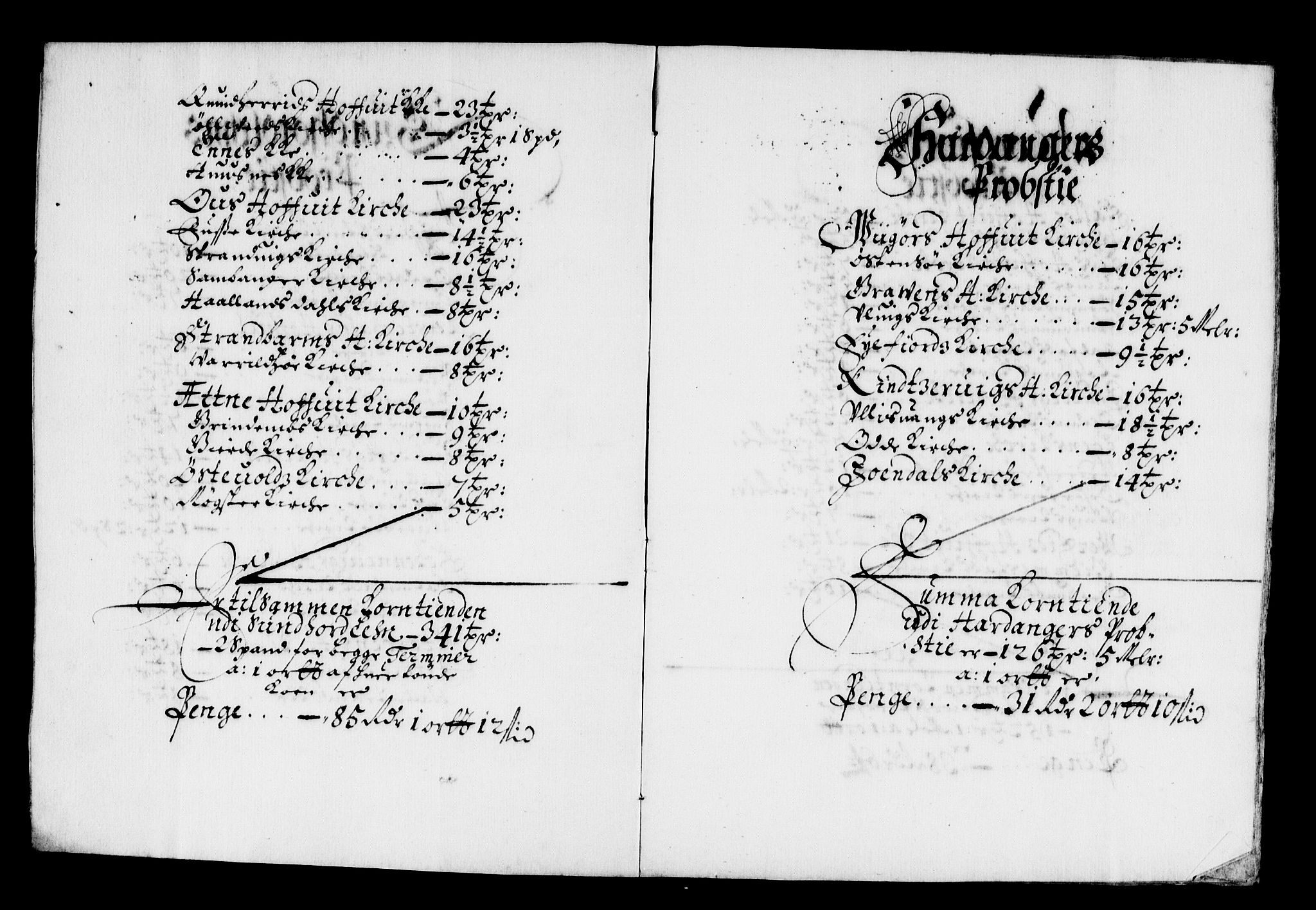 Rentekammeret inntil 1814, Reviderte regnskaper, Stiftamtstueregnskaper, Bergen stiftamt, AV/RA-EA-6043/R/Rc/L0034: Bergen stiftamt, 1664-1672