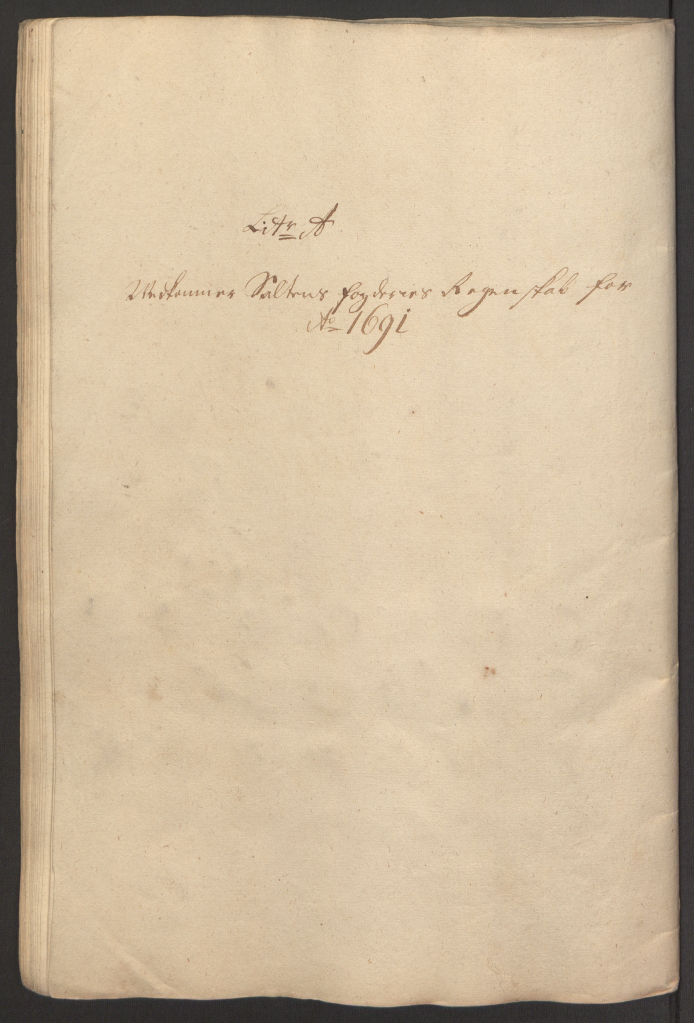 Rentekammeret inntil 1814, Reviderte regnskaper, Fogderegnskap, RA/EA-4092/R66/L4577: Fogderegnskap Salten, 1691-1693, s. 37