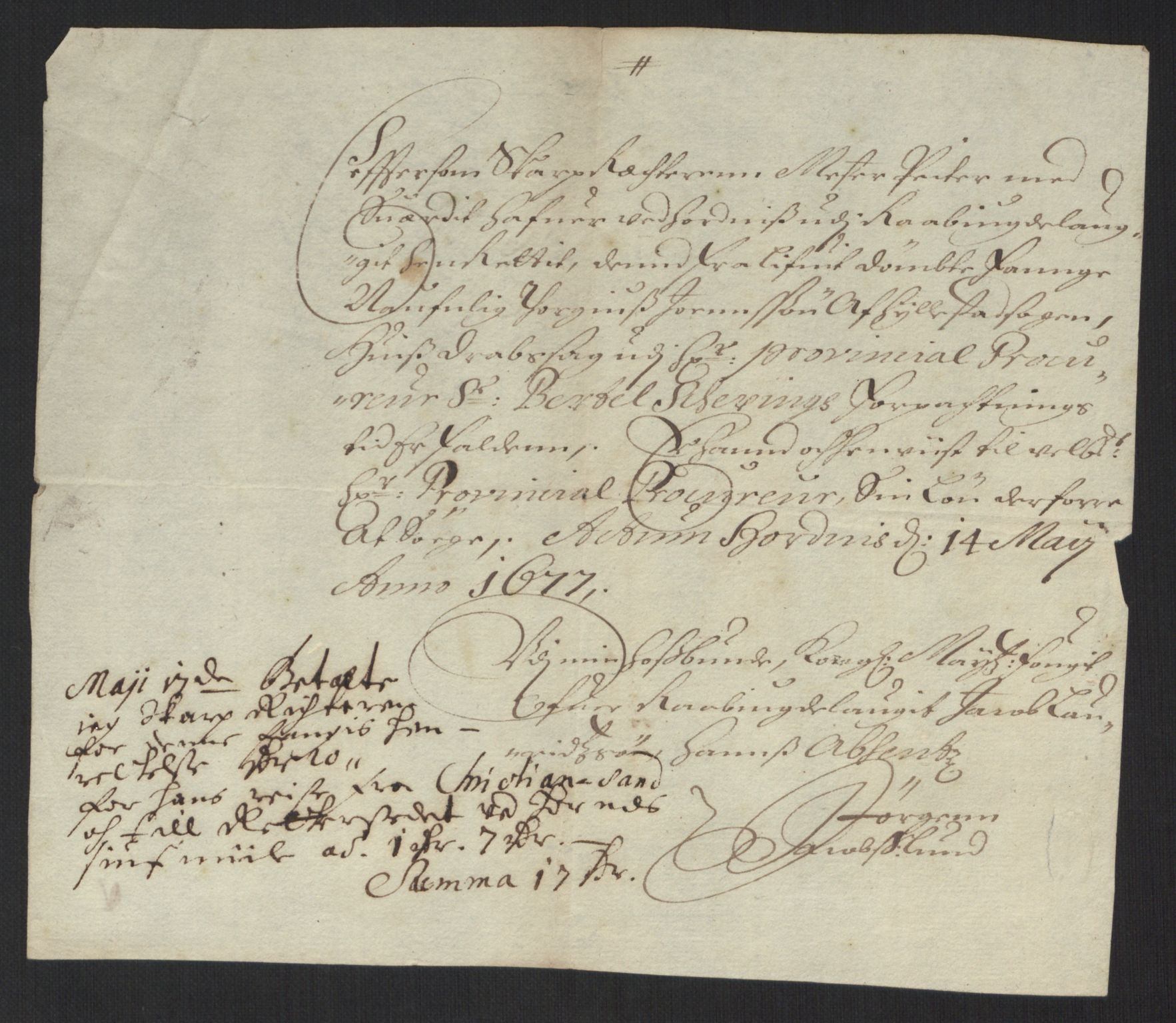 Rentekammeret inntil 1814, Reviderte regnskaper, Byregnskaper, AV/RA-EA-4066/R/Rm/L0284: [M17] Sikt og sakefall, 1658-1680, s. 218