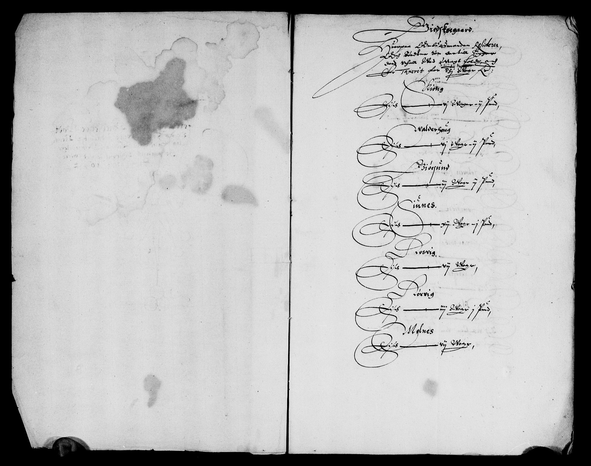 Rentekammeret inntil 1814, Reviderte regnskaper, Lensregnskaper, RA/EA-5023/R/Rb/Rbv/L0001: Utstein kloster og Allehelgen kirke gods, Lyse kloster len, Munkeliv kloster og St. Hans kirke gods, Apostelgodset og Giske len, 1591-1657