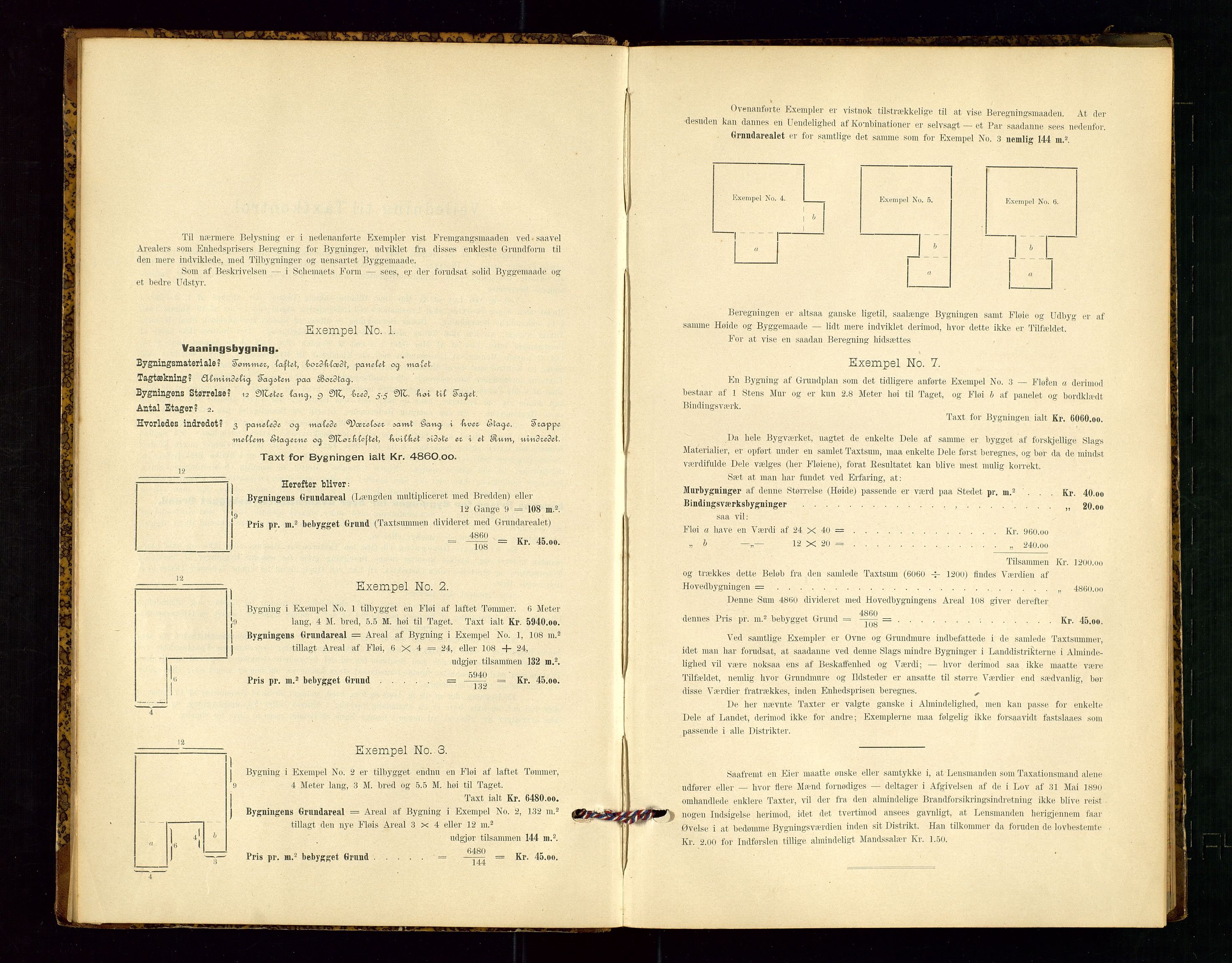 Årdal lensmannskontor, AV/SAST-A-100453/Gob/L0001: "Brandtaxationsprotokol", 1897-1950