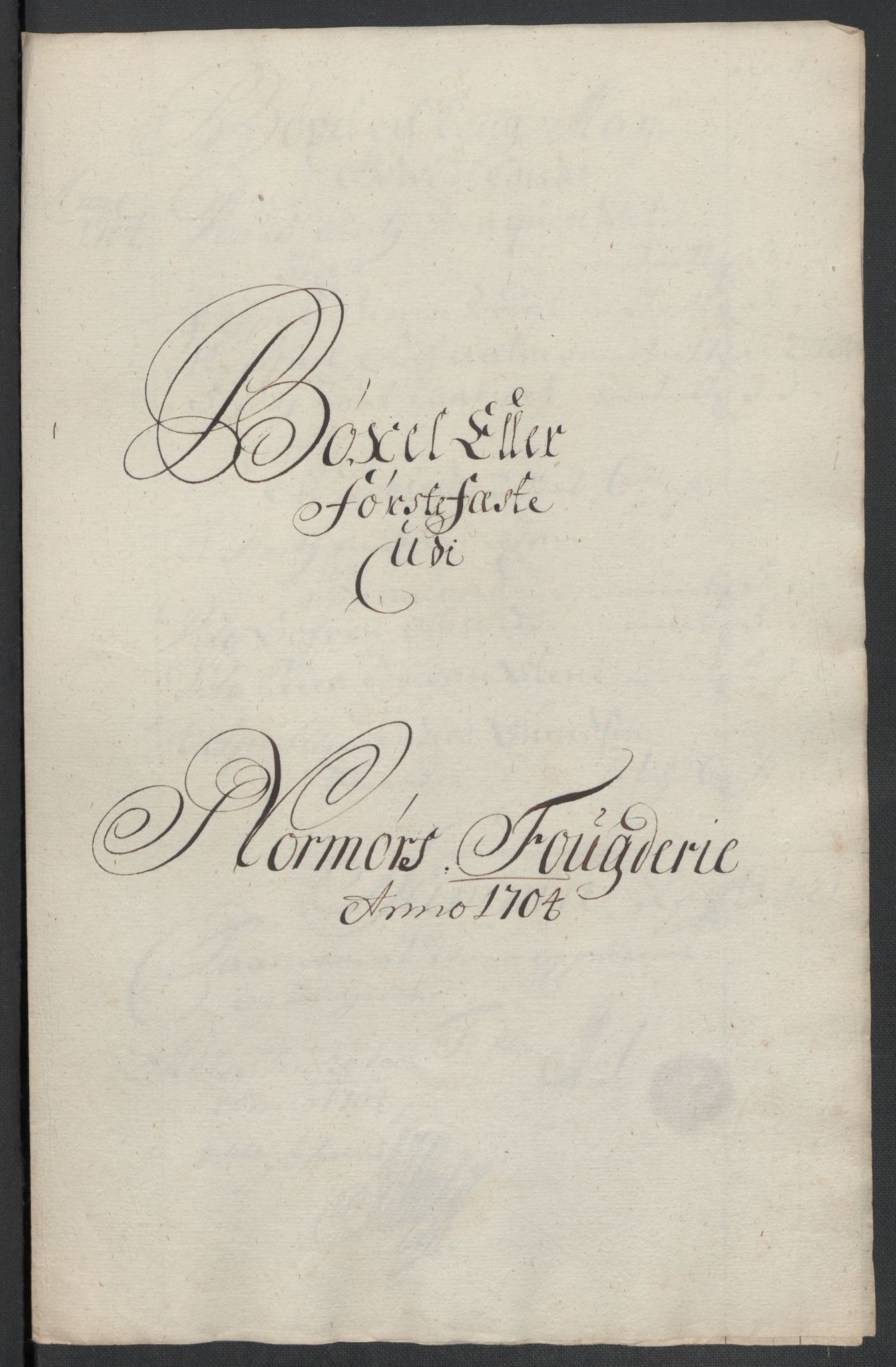 Rentekammeret inntil 1814, Reviderte regnskaper, Fogderegnskap, RA/EA-4092/R56/L3740: Fogderegnskap Nordmøre, 1703-1704, s. 292