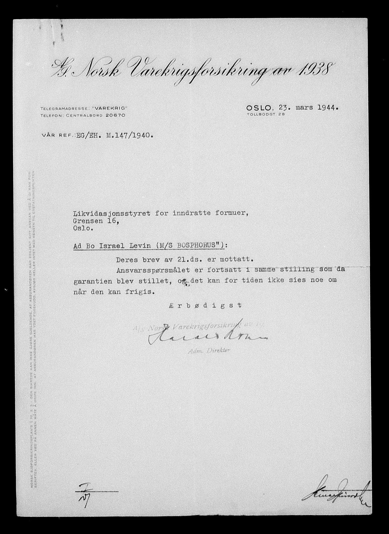 Justisdepartementet, Tilbakeføringskontoret for inndratte formuer, AV/RA-S-1564/H/Hc/Hcc/L0957: --, 1945-1947, s. 184