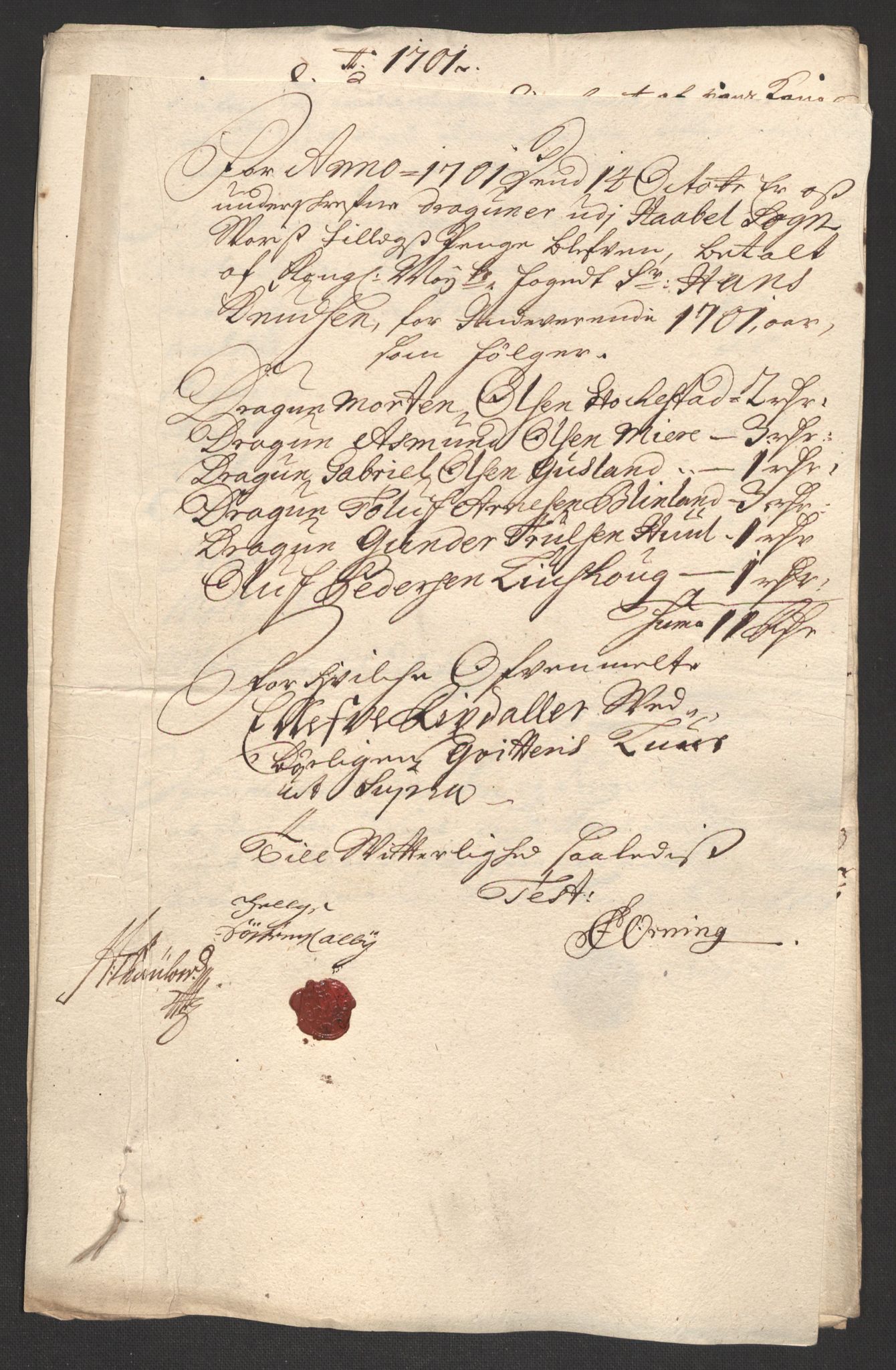 Rentekammeret inntil 1814, Reviderte regnskaper, Fogderegnskap, AV/RA-EA-4092/R04/L0130: Fogderegnskap Moss, Onsøy, Tune, Veme og Åbygge, 1701, s. 177